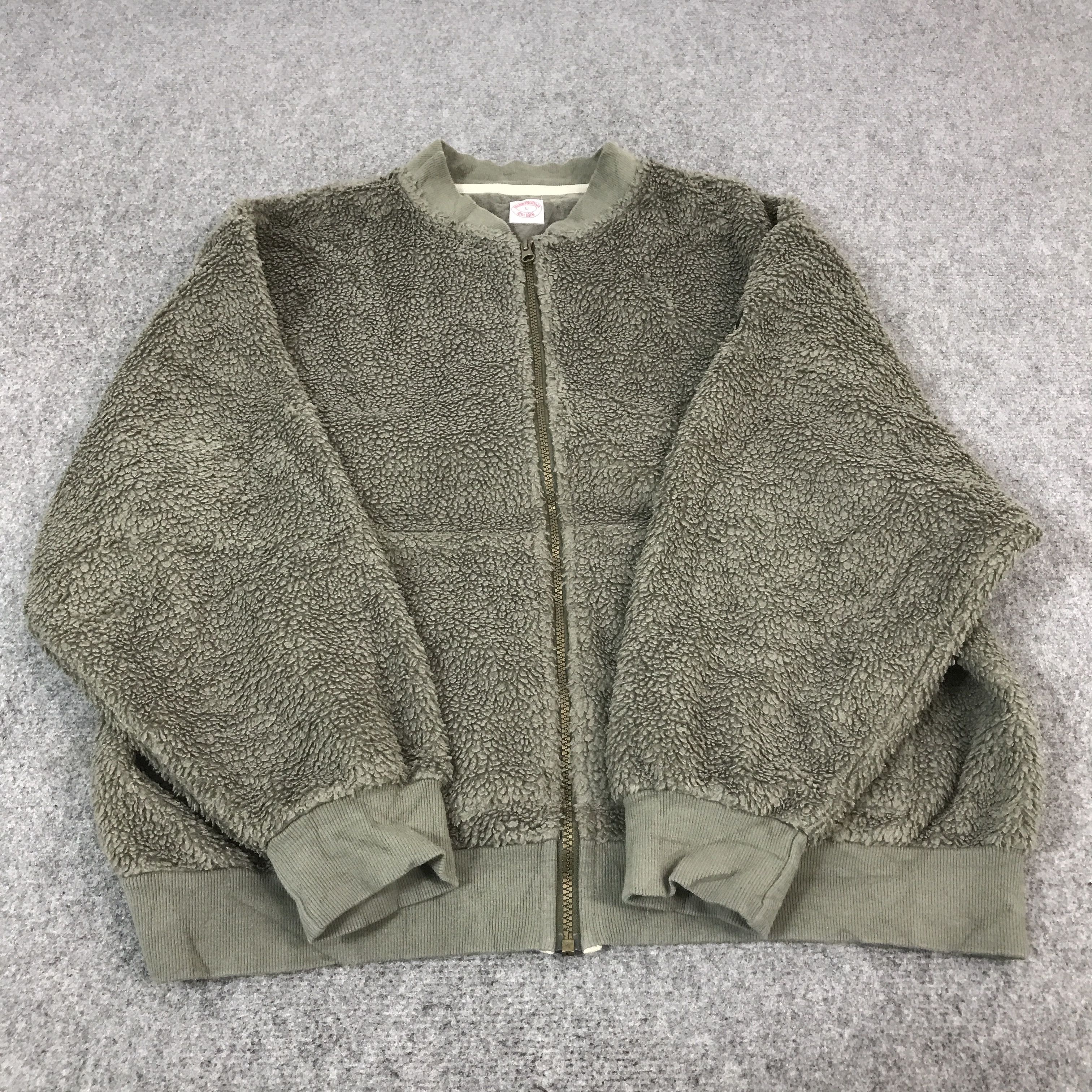 Brooks Brothers BROOKS BROTHERS JAPANESE BRAND SHERPA BOMBER JACKET Size US L / EU 52-54 / 3 - 8 Thumbnail
