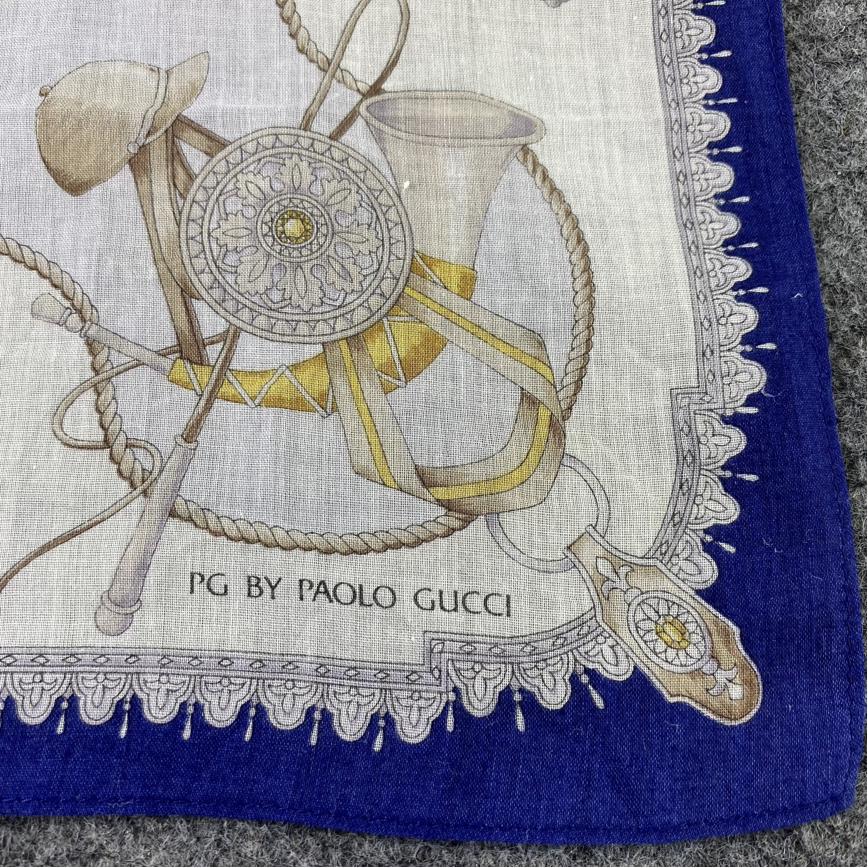 Paolo Gucci Paolo Gucci Handkerchief / Bandana / Neckerchief-B499 Size ONE SIZE - 5 Thumbnail