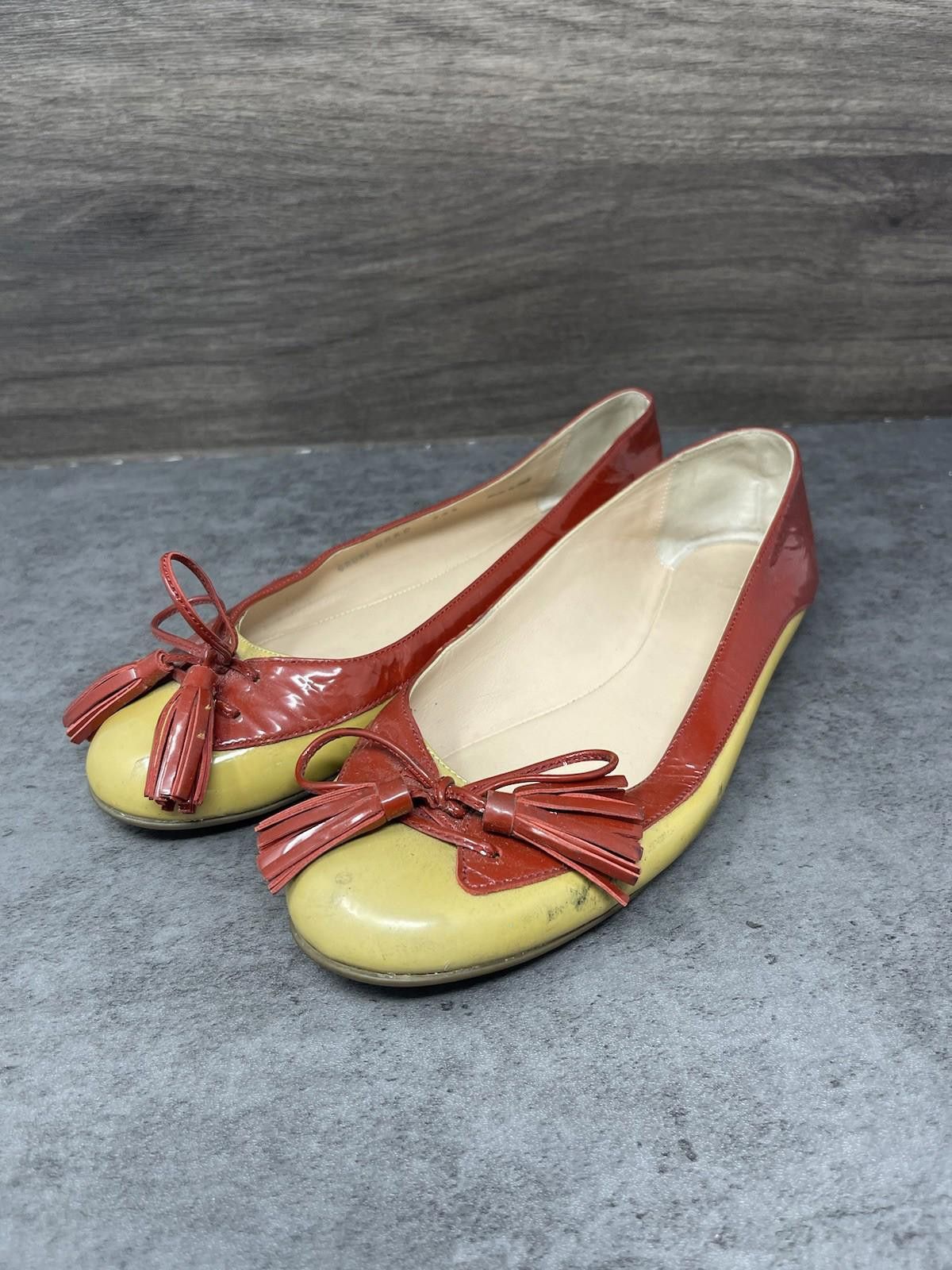 Bally BALLY Shoes Womens Size 5.5 (35.5) Ballet Flats Red Size US 5.5 / IT 35.5 - 2 Thumbnail