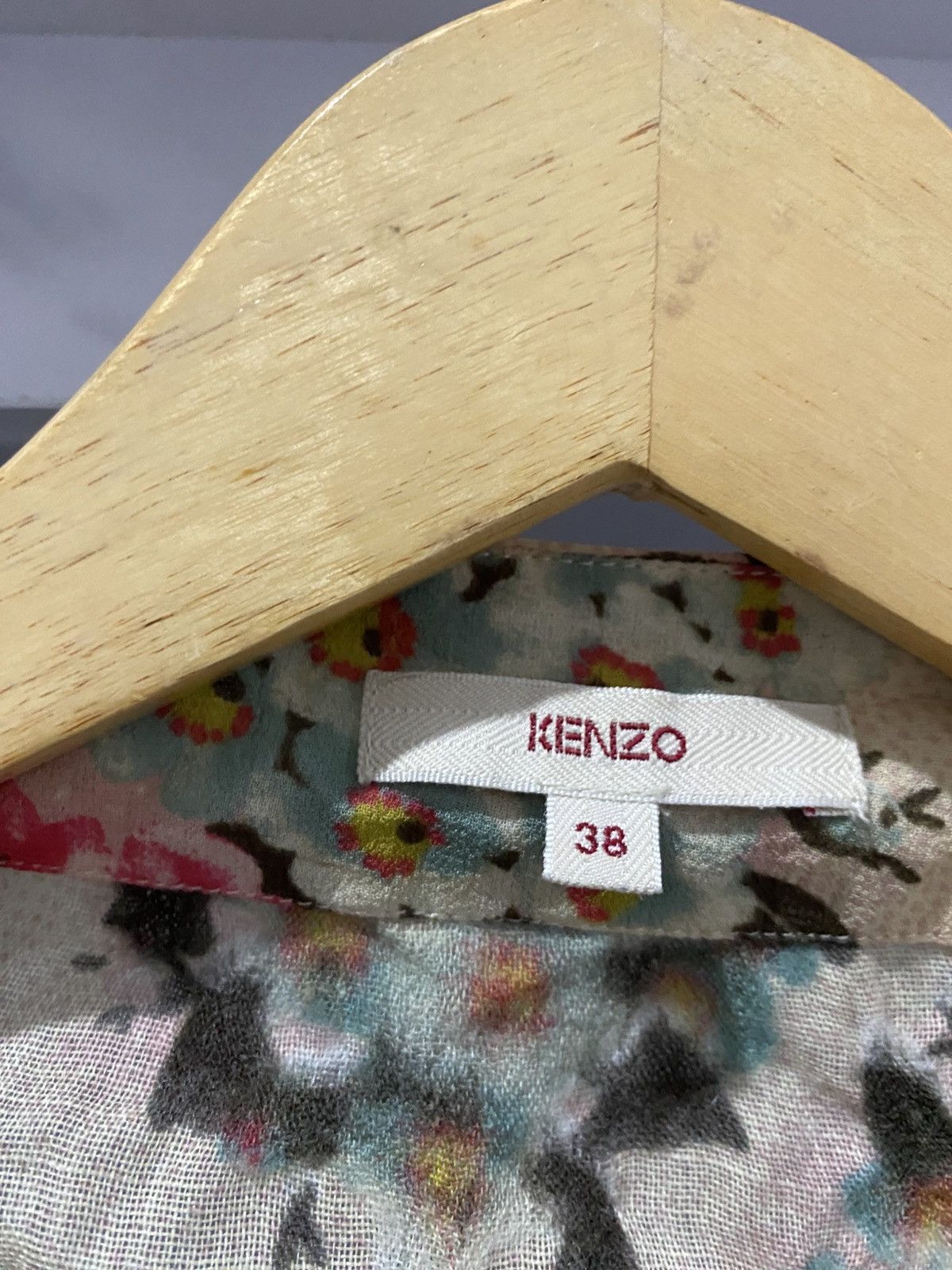 Kenzo Kenzo Tejido Shirt Flower Size M / US 6-8 / IT 42-44 - 5 Thumbnail