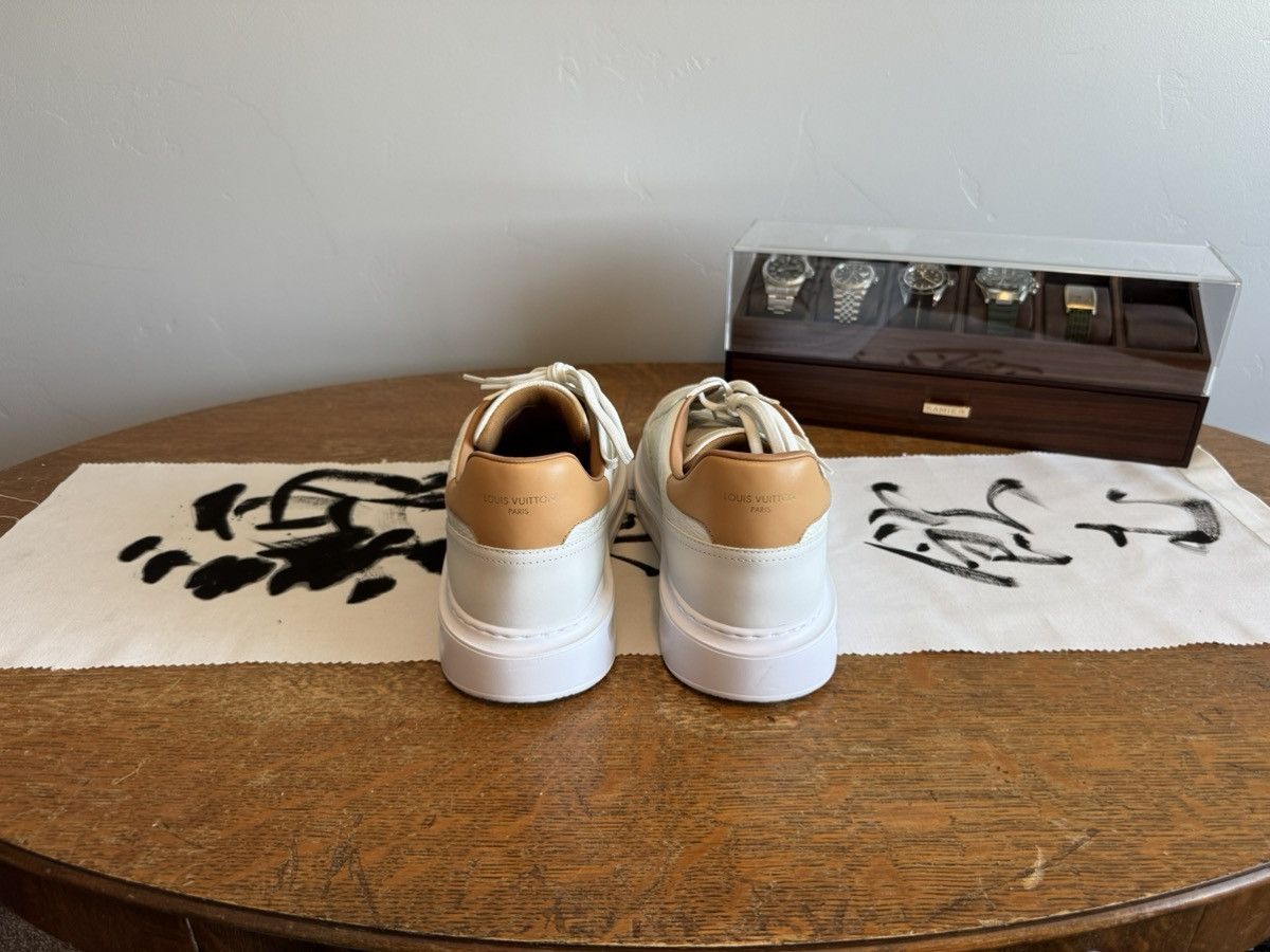 Louis Vuitton Louis Vuitton Luxembourg Monogram Sneakers | White | US 10 Size US 10 / EU 43 - 4 Thumbnail