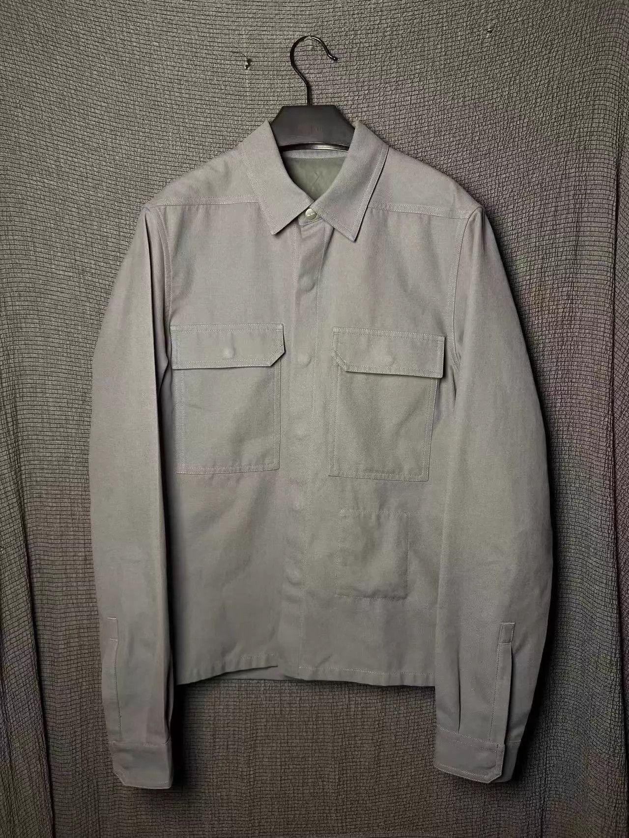 Rick Owens Rick Owens 24ss Rare Capsule Smoke Work Shirt Jacket Size 46 Size US S / EU 44-46 / 1 - 1 Thumbnail