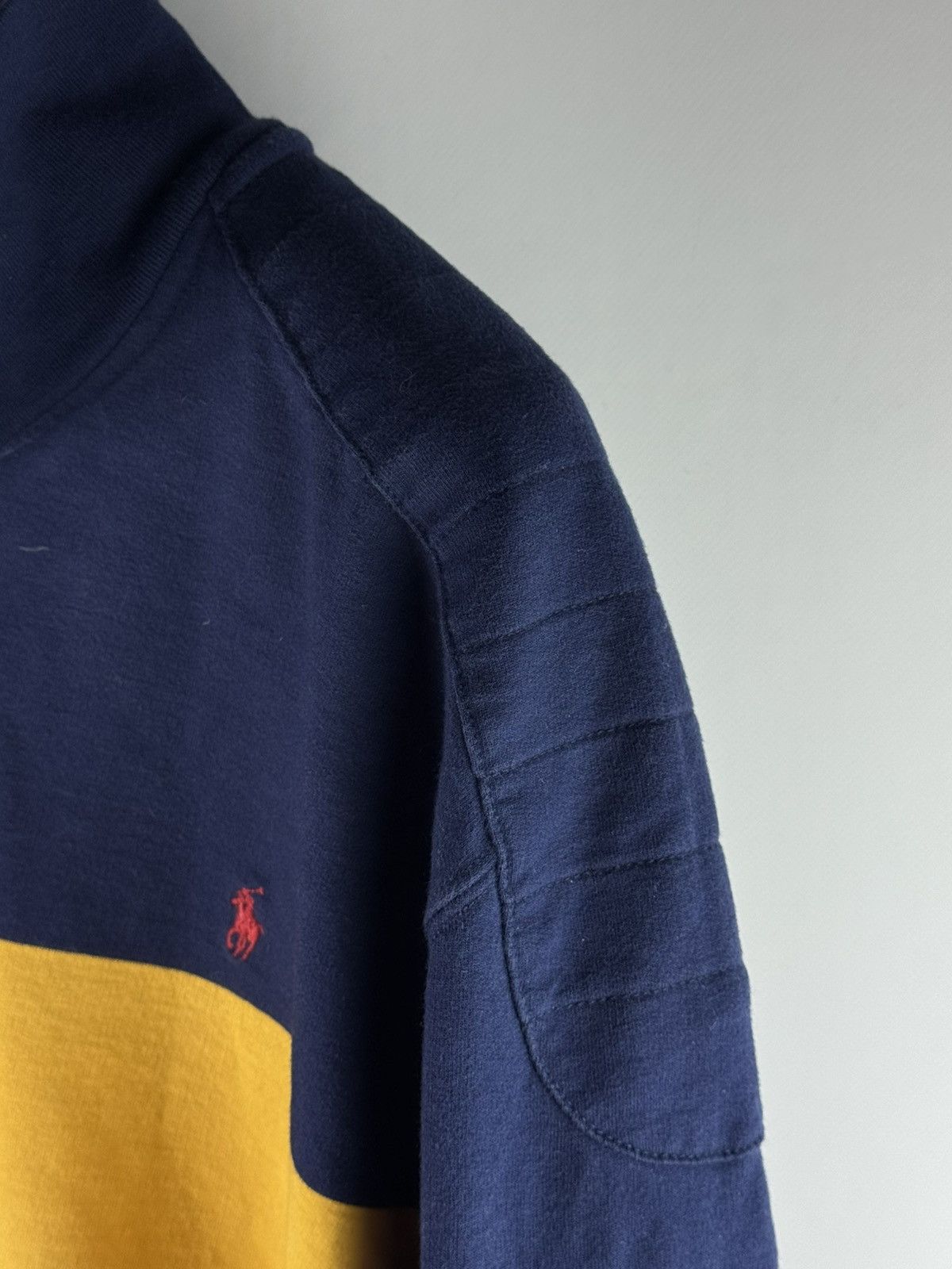 Polo Ralph Lauren Vintage 90s Polo Ralph Lauren Rugby 1/4 Zip Sweatshirt Size US L / EU 52-54 / 3 - 4 Thumbnail