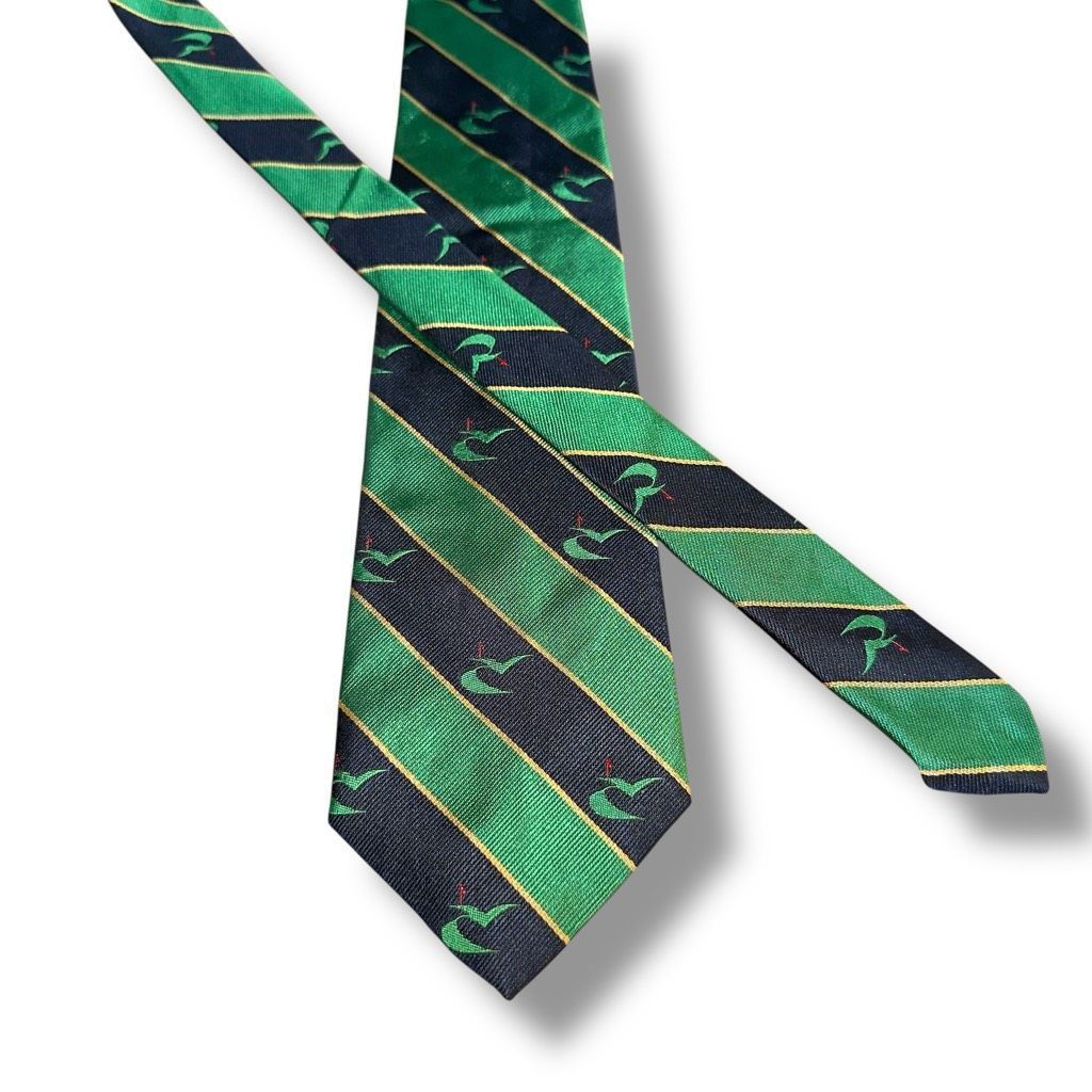 Robert Talbott Robert Talbott Green & Black Golf Masters Handmade in USA St Size ONE SIZE - 1 Thumbnail