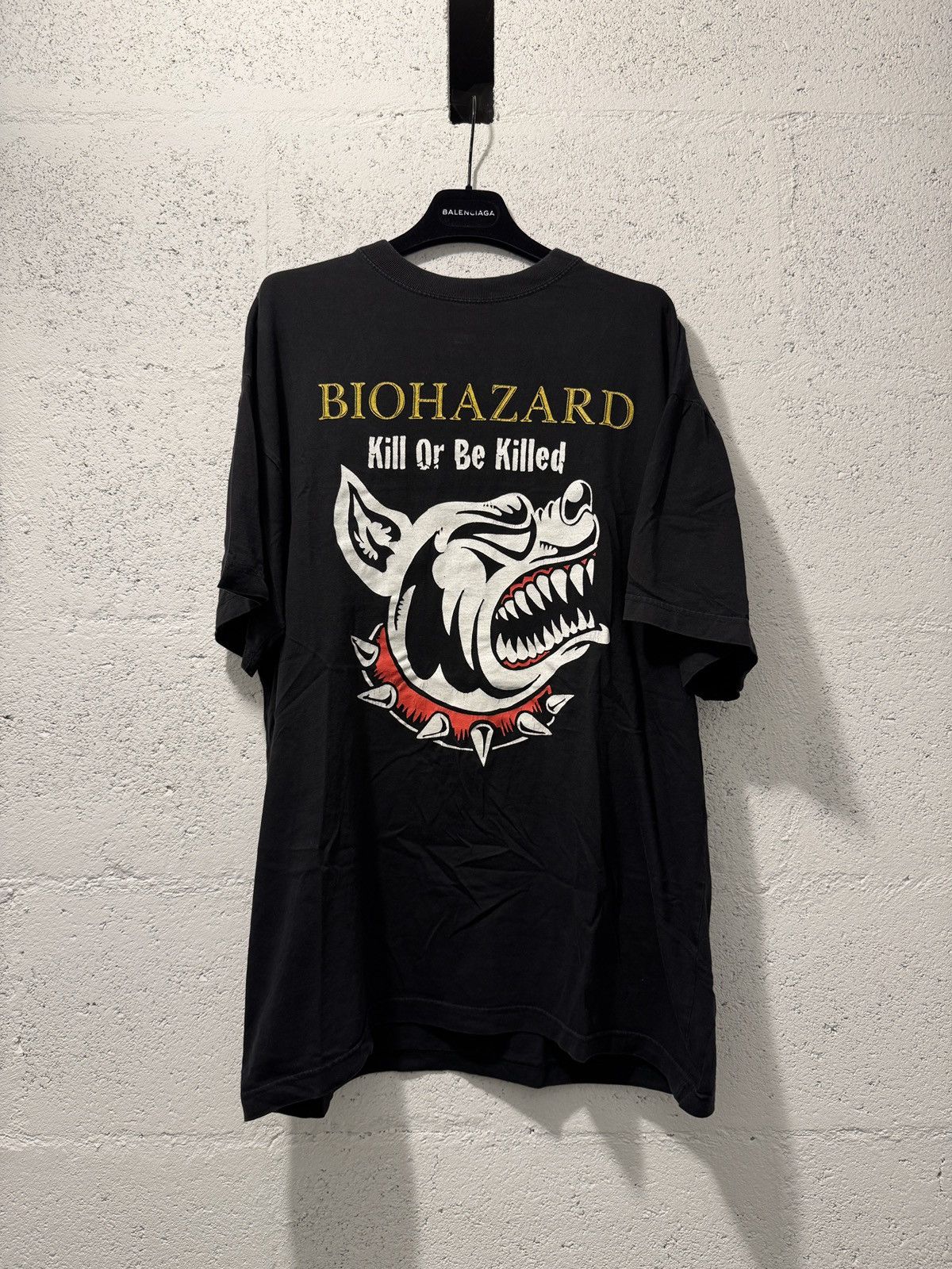 Band Tees *RARE* FIEND ENGLAND BIOHAZARD HARDCORE BAND TEE KILL XL Size US XL / EU 56 / 4 - 2 Thumbnail