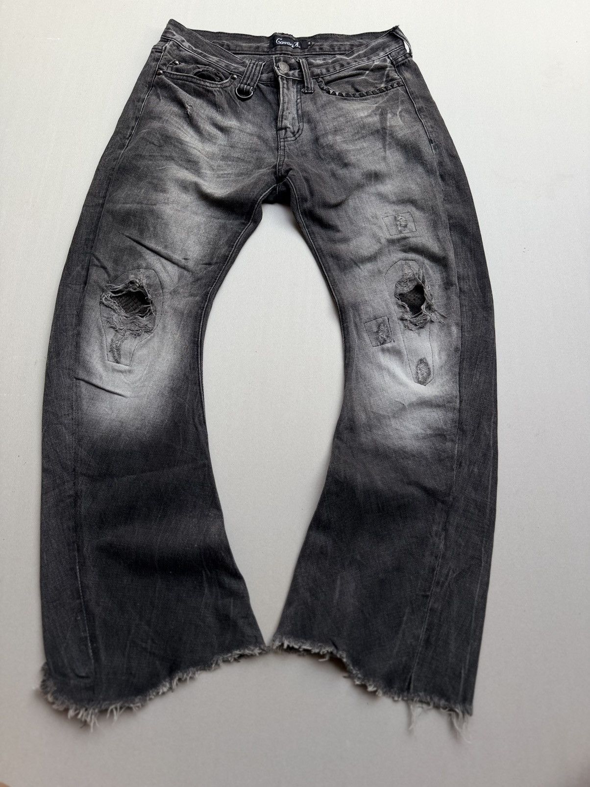 Japanese Brand Cavaria flare jeans Size US 29 - 1 Thumbnail
