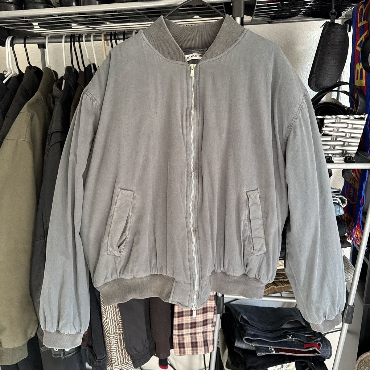 No Maintenance No Maintenance Padded Cotton Bomber Jacket Size US L / EU 52-54 / 3 - 1 Thumbnail