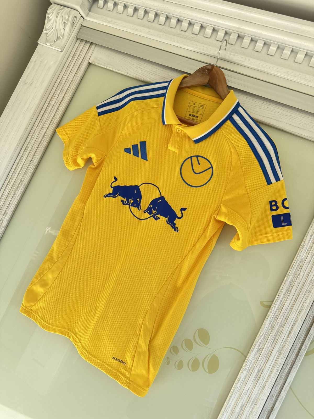 Adidas Leeds United 2024-2025 Away Soccer Jersey Football Shirt Kit Size US S / EU 44-46 / 1 - 3 Thumbnail