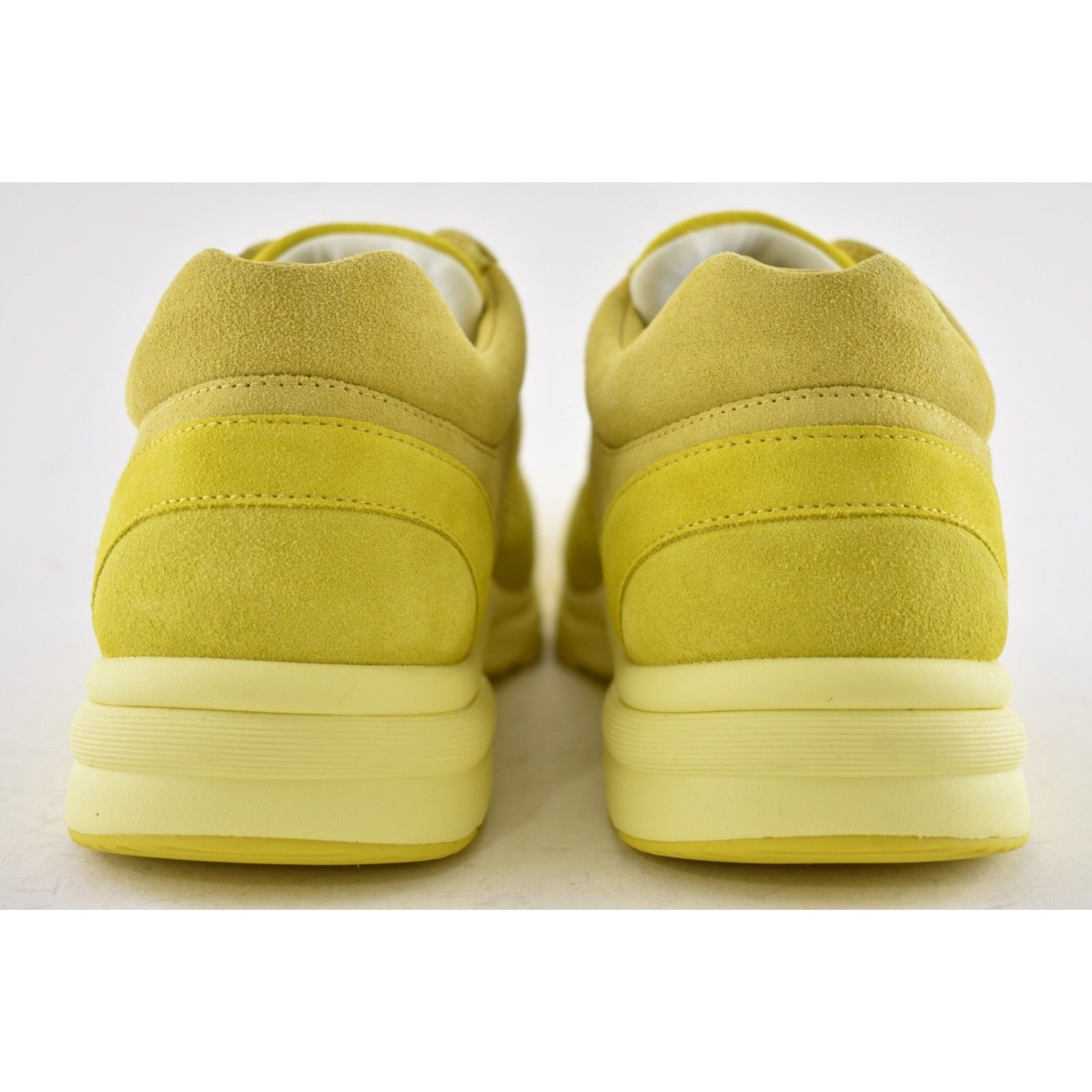 Chanel Chanel 19S Mens Yellow White Suede CC Logo Low Top Size US 11 / EU 44 - 11 Thumbnail