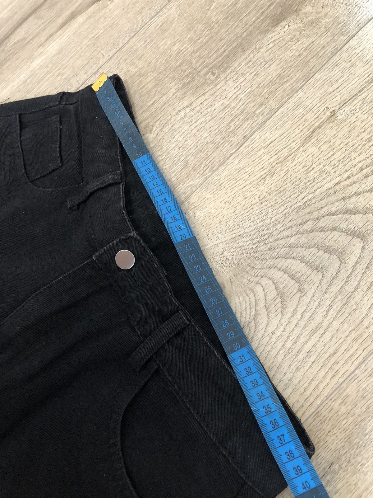 Japanese Brand Dragon Graphic Baggy Jeans(L) Size US 34 / EU 50 - 10 Thumbnail