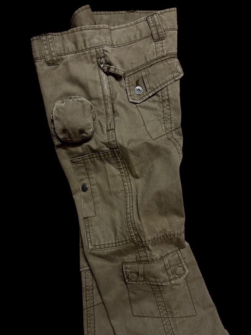 20471120 RARE 90s Style Inspired Military Multipocket Tactical Cargo Size US 29 - 17 Thumbnail