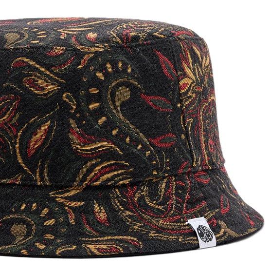 Pretty Green Pretty Green Parthian Reversible Black Bucket Hat Size ONE SIZE - 7 Thumbnail