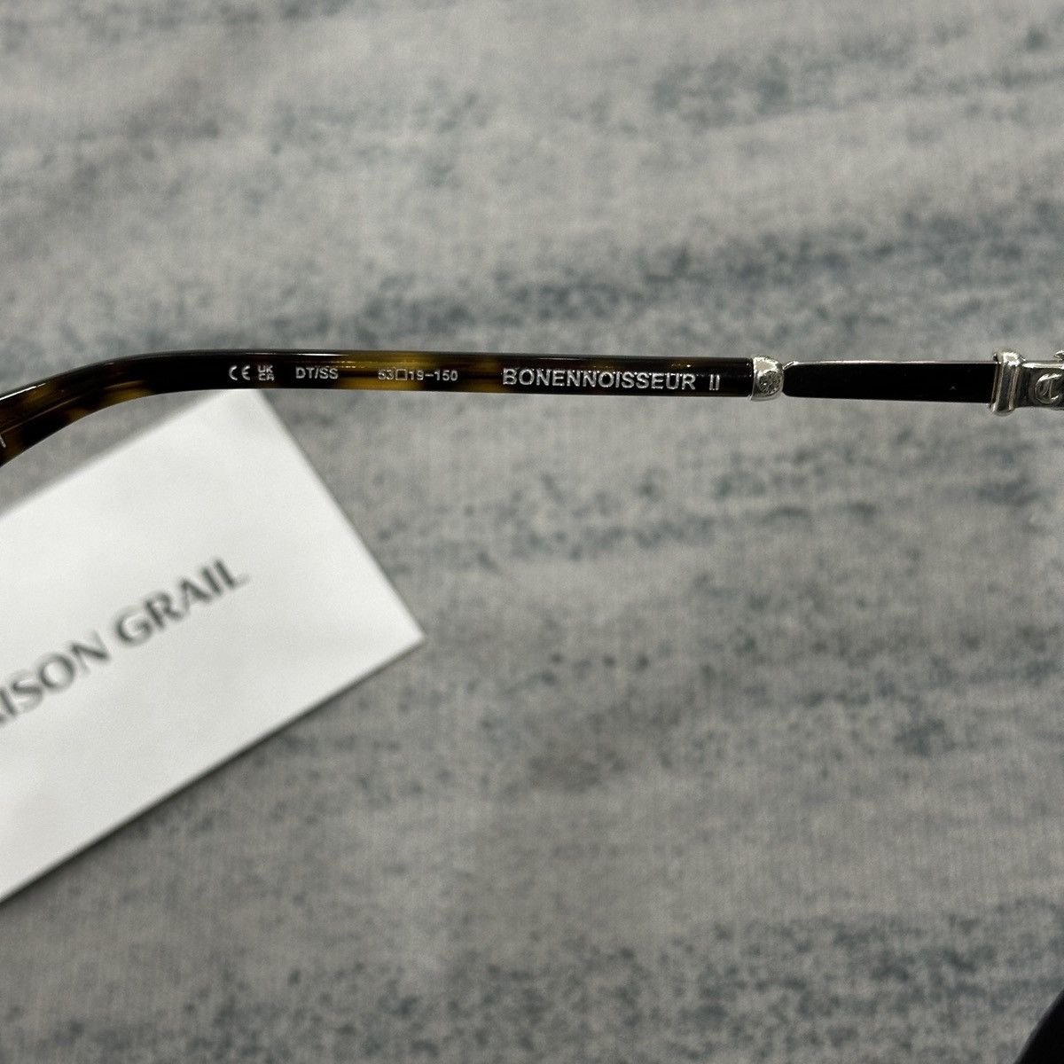 Chrome Hearts CHROME HEARTS BONENNOISSEUR II EYEGLASSES Size ONE SIZE - 8 Thumbnail
