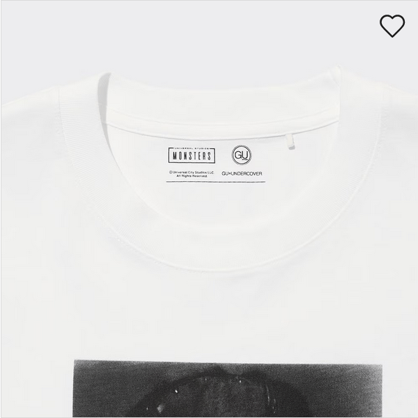 GU GU X UNDERCOVER X Universal Monsters T-Shirt TEE Size US M / EU 48-50 / 2 - 3 Thumbnail