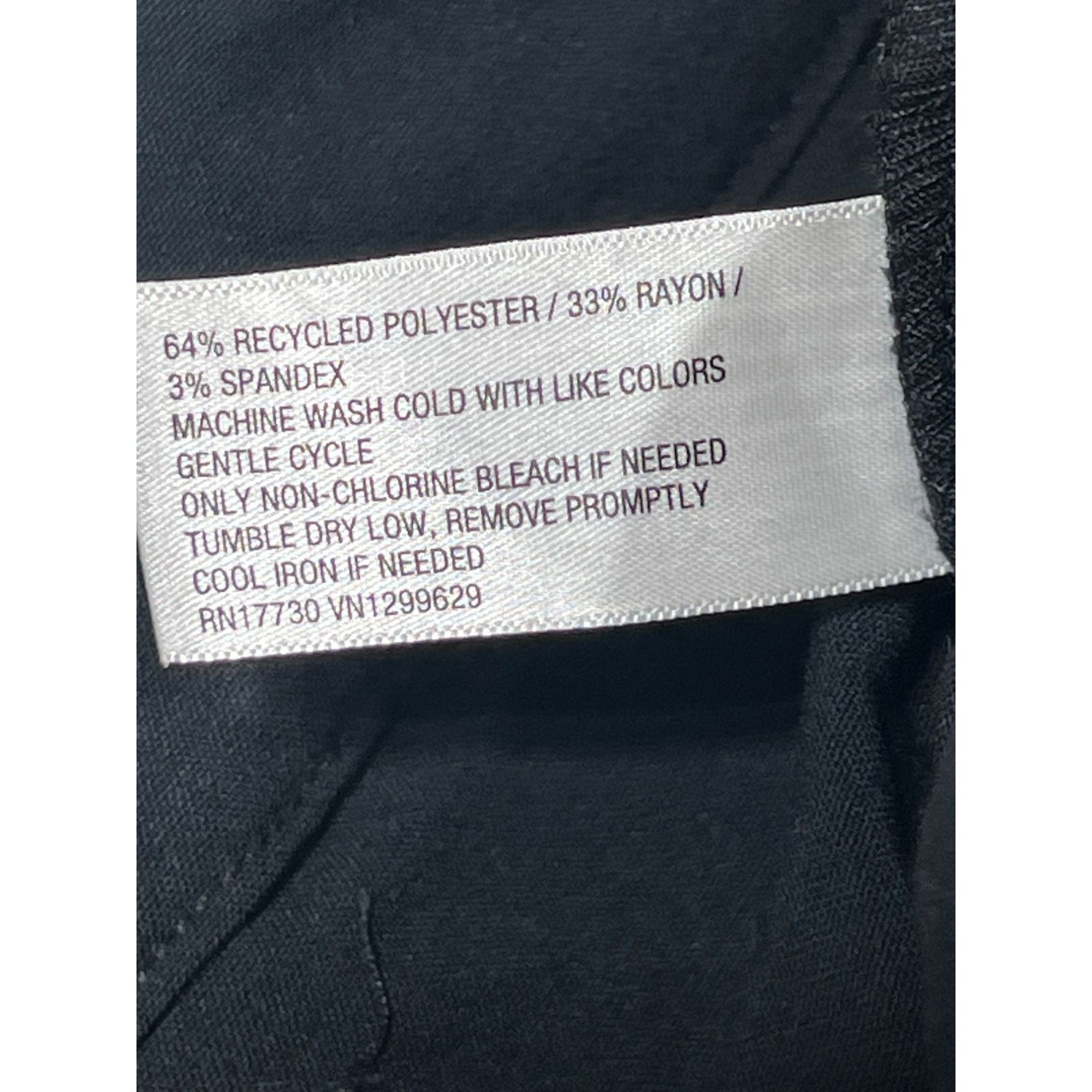 Other Wild Fable - Women's Wide Leg Trouser Pants - Black - 12 Size 34" / US 12 / IT 48 - 11 Thumbnail