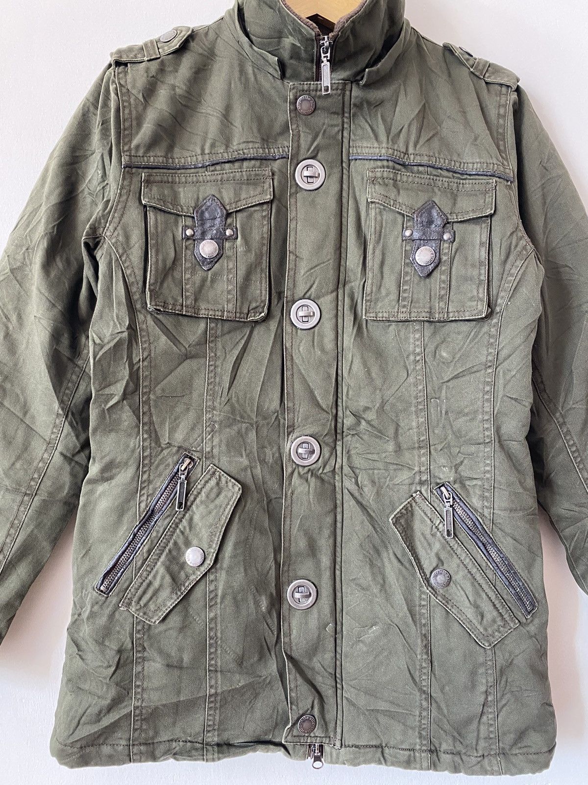 In The Attic × Japanese Brand × Seditionaries In The Attic punk seditionaries Tectical Parka Jackets Size US M / EU 48-50 / 2 - 4 Thumbnail