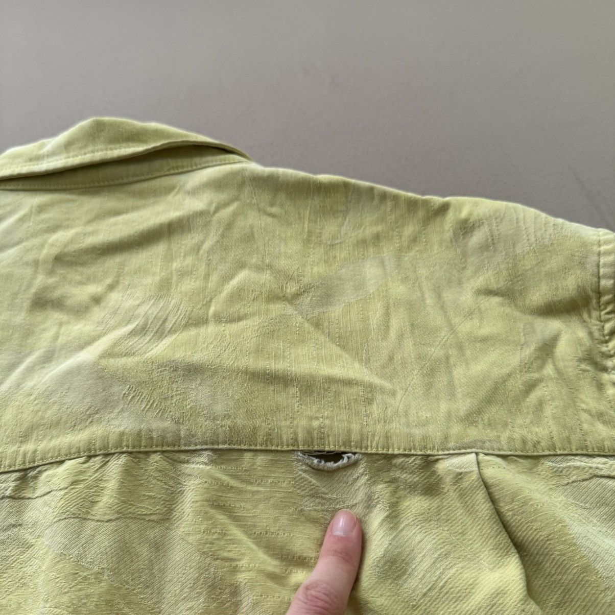 Designer × Other × Vintage Vintage Island Republic Silk Camp Collar Shirt Size US XL / EU 56 / 4 - 3 Thumbnail