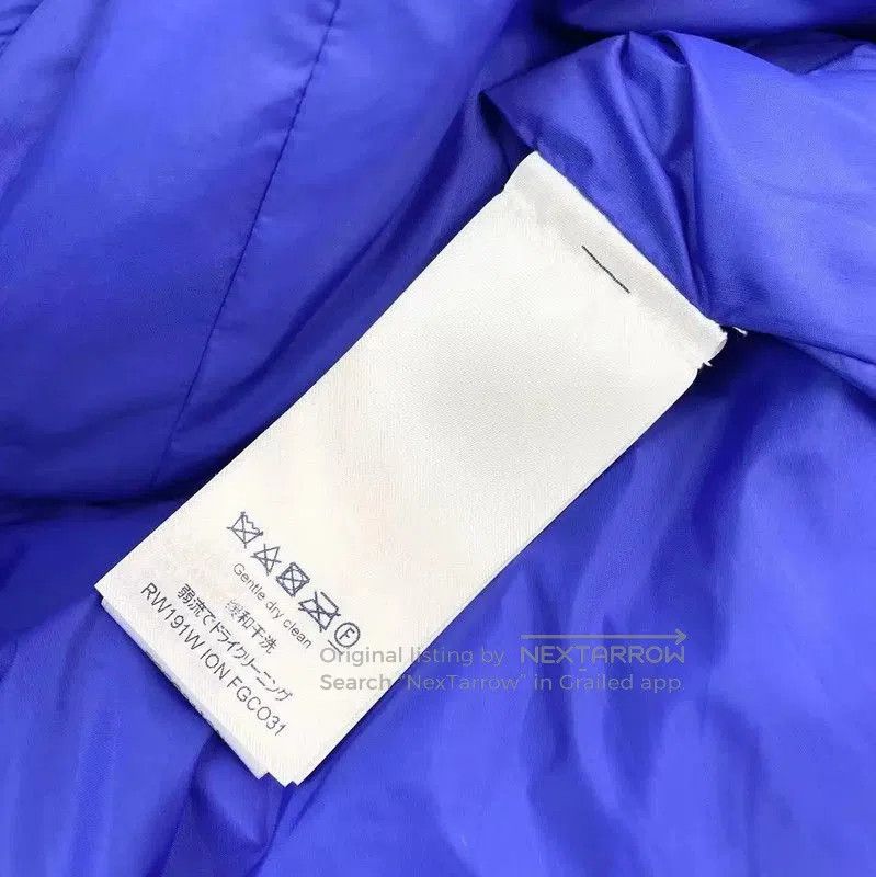 Louis Vuitton Louis Vuitton Women's Blue Puffer Jacket . Size XXS / US 00 / IT 34 - 4 Thumbnail