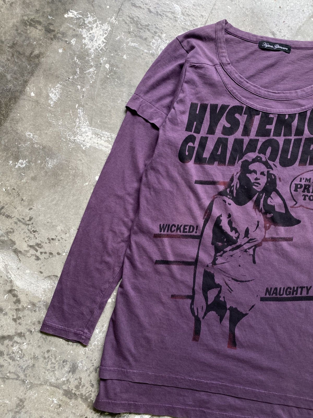 Hysteric Glamour Vintage Hysteric Glamour Naughty Double Collar/Sleeve Size US S / EU 44-46 / 1 - 2 Thumbnail