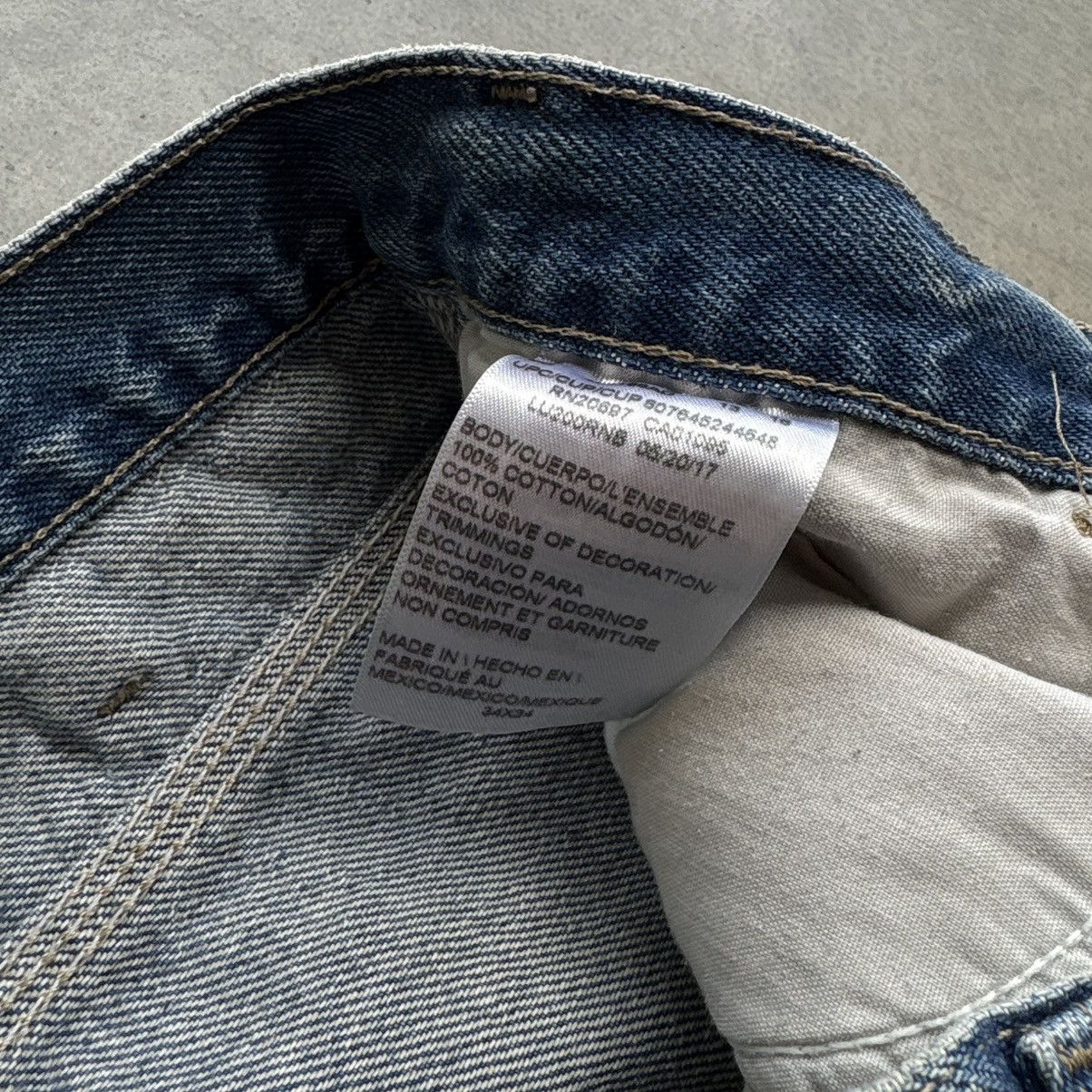 Dickies Vintage Dickies 34x34 Carpenter Pants Faded Blue Jeans Rare Size US 34 / EU 50 - 10 Thumbnail
