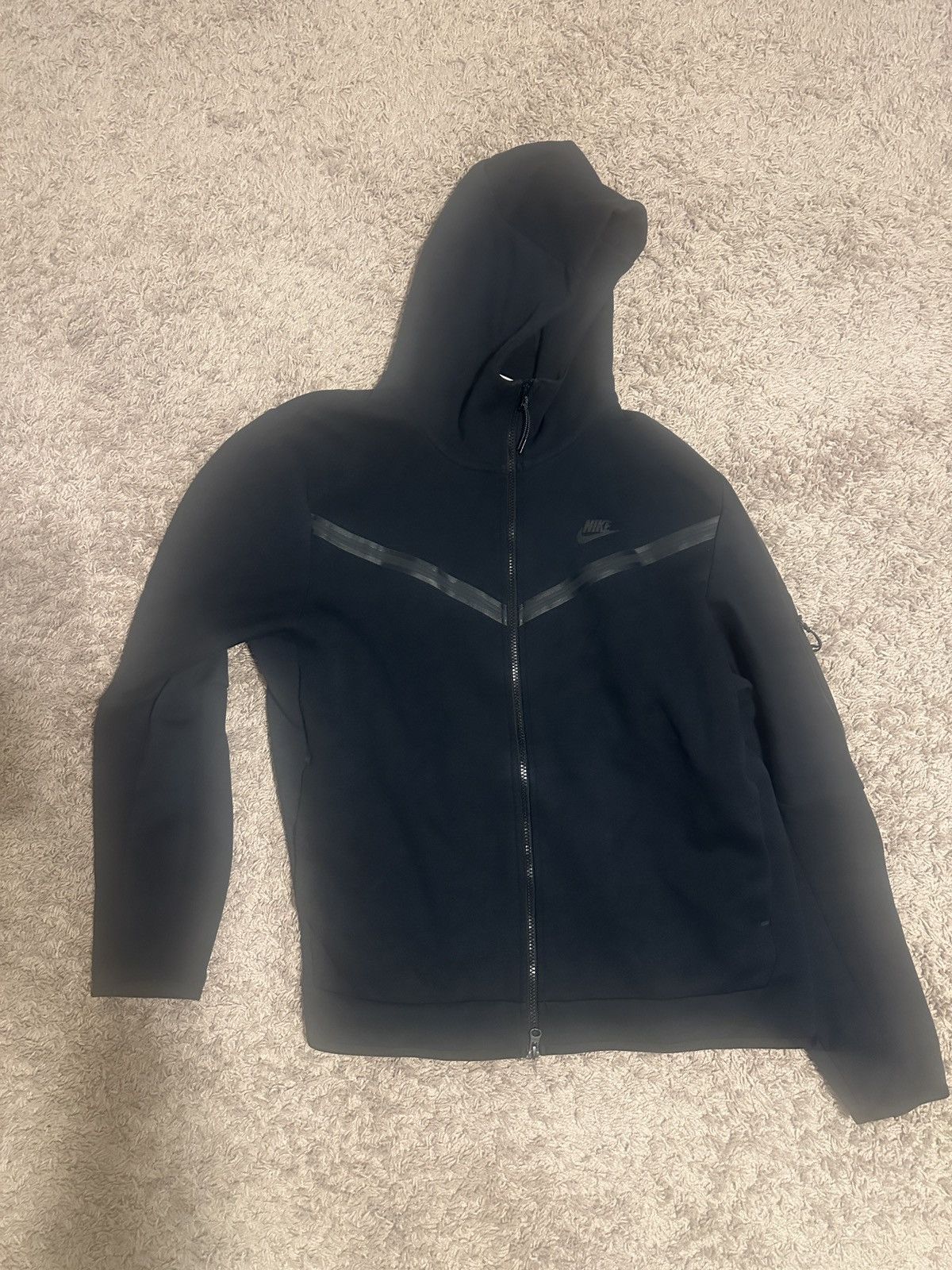 Nike Black Nike tech fleece jacket Size US XL / EU 56 / 4 - 1 Thumbnail
