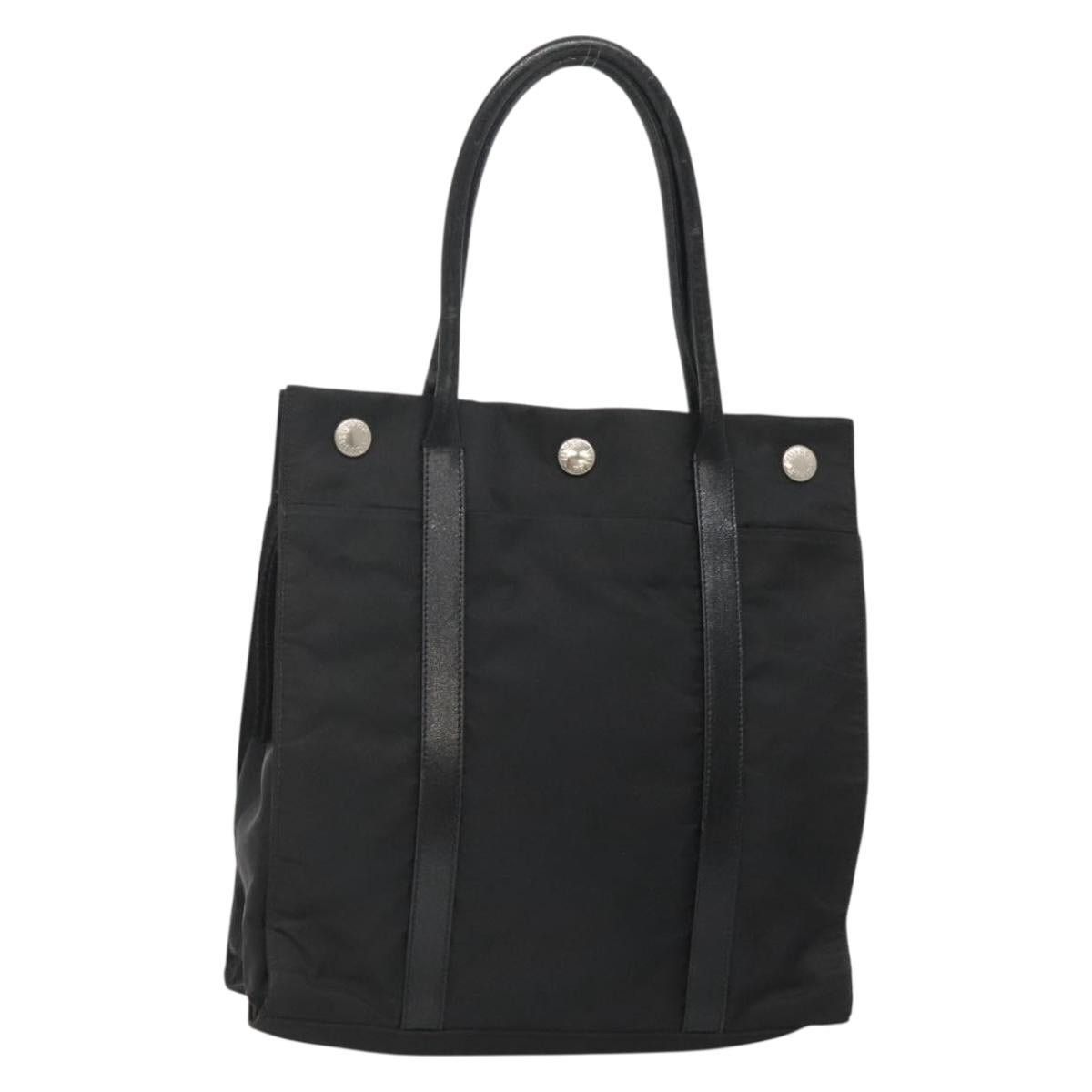 Prada PRADA Tote Bag Nylon Black Silver Size ONE SIZE - 1 Thumbnail