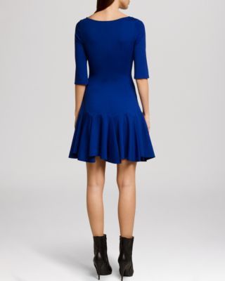 Halston Heritage HALSTON HERITAGE Cobalt blue dress XS Size XS / US 0-2 / IT 36-38 - 5 Thumbnail