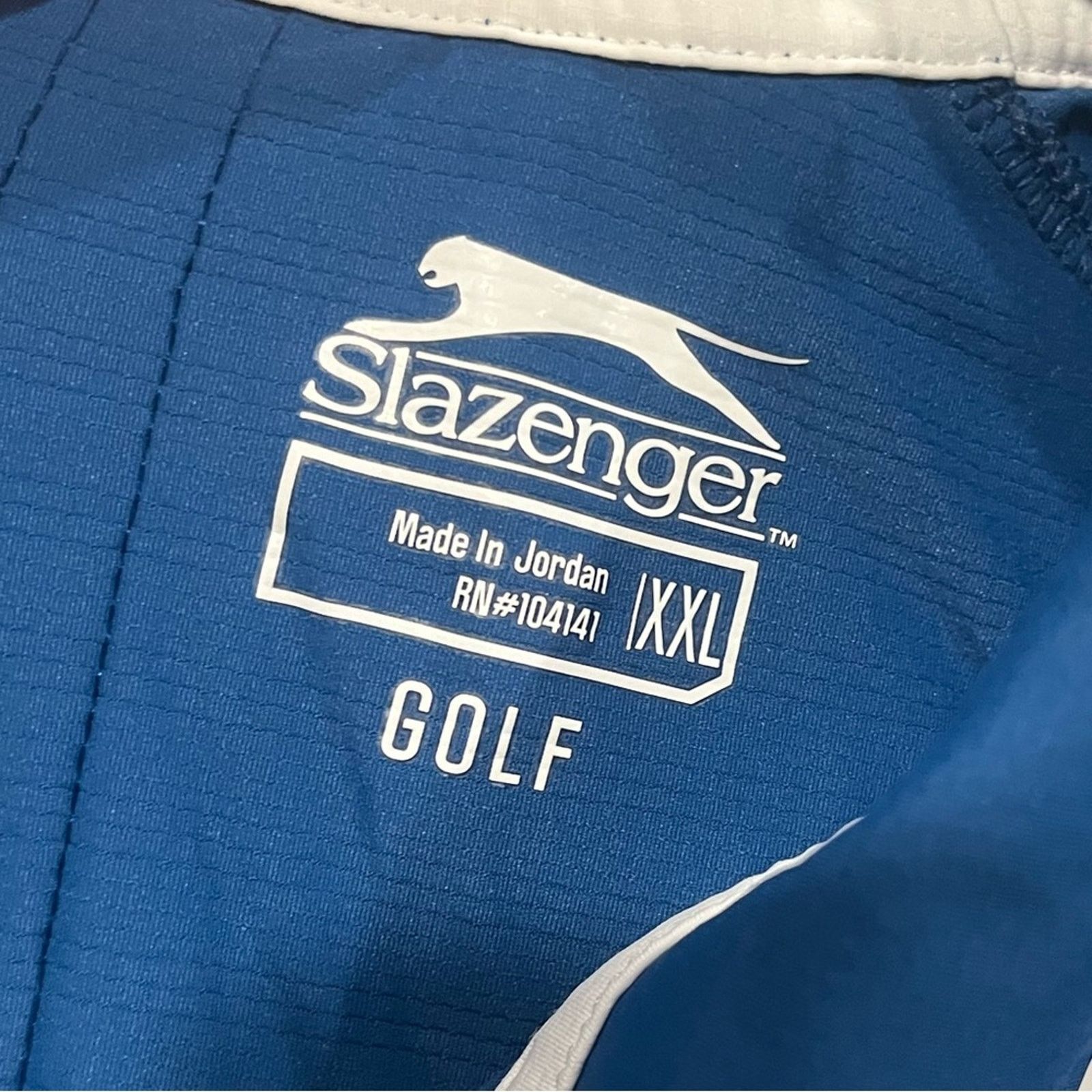 Vintage Slazenger Golf Polo Shirt Short Sleeve Pintuck Back XXL Size XXL / US 16-18 / IT 52-54 - 2 Thumbnail