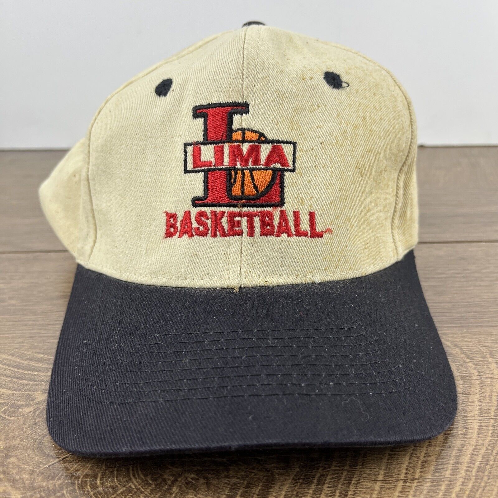Other Lima Basketball Hat Lima Hat Tan Brown Hat Adjustable Snapba Size ONE SIZE - 5 Thumbnail