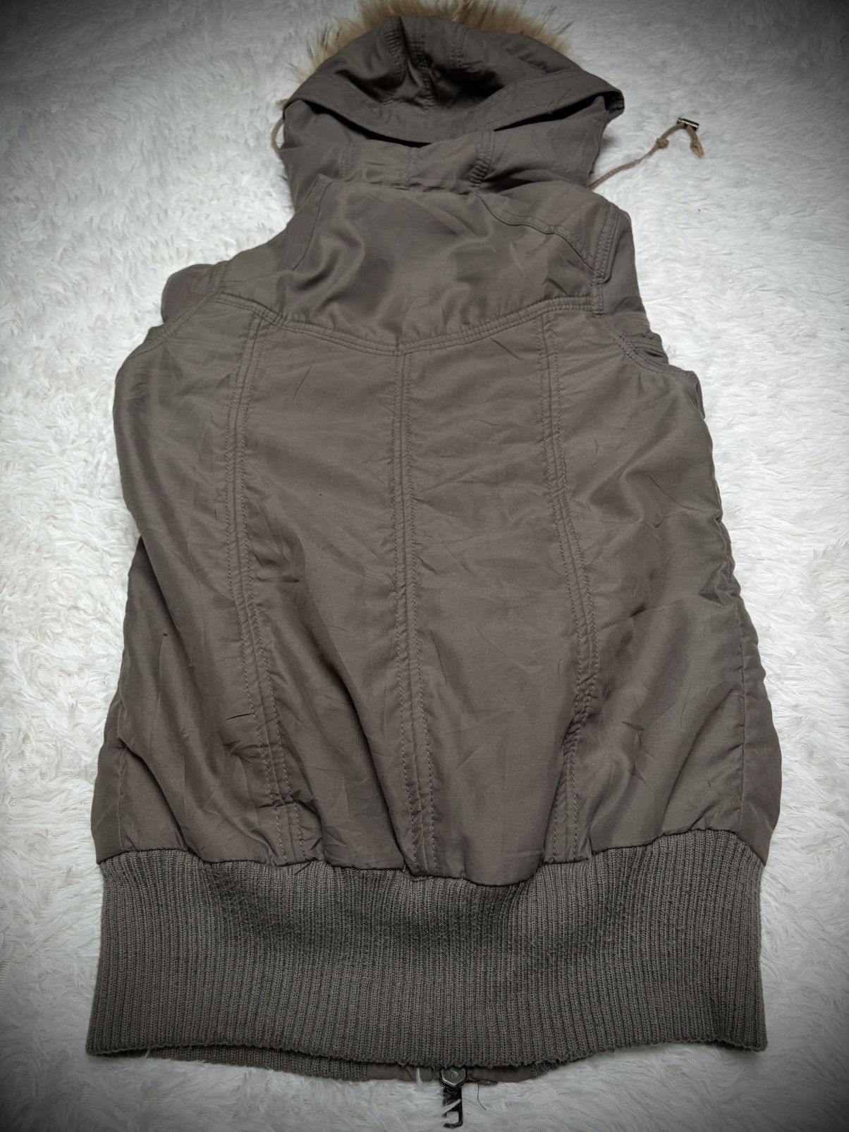 14th Addiction Raccoon fur studded bombers vkei jacket Size US M / EU 48-50 / 2 - 6 Thumbnail