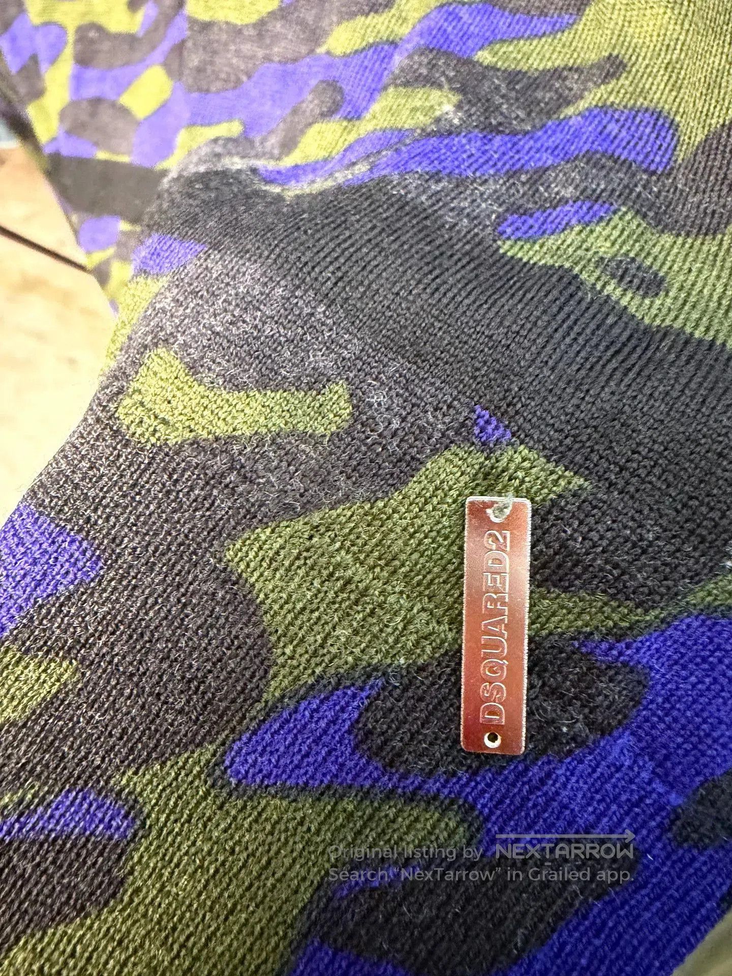 Dsquared2 Dsquared2 Camouflage Wool Long. Size US S / EU 44-46 / 1 - 3 Thumbnail