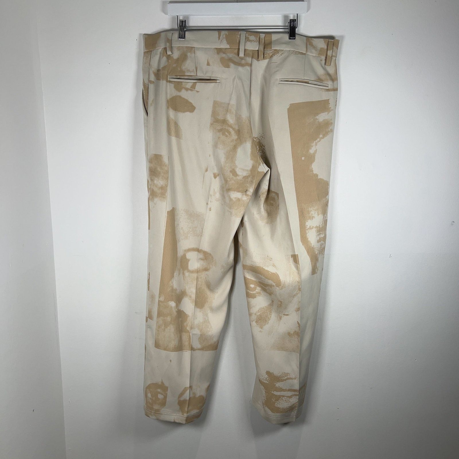 KidSuper KidSuper Face Collage Pleated Suit Trouser Pants Size US 40 / EU 56 - 4 Thumbnail