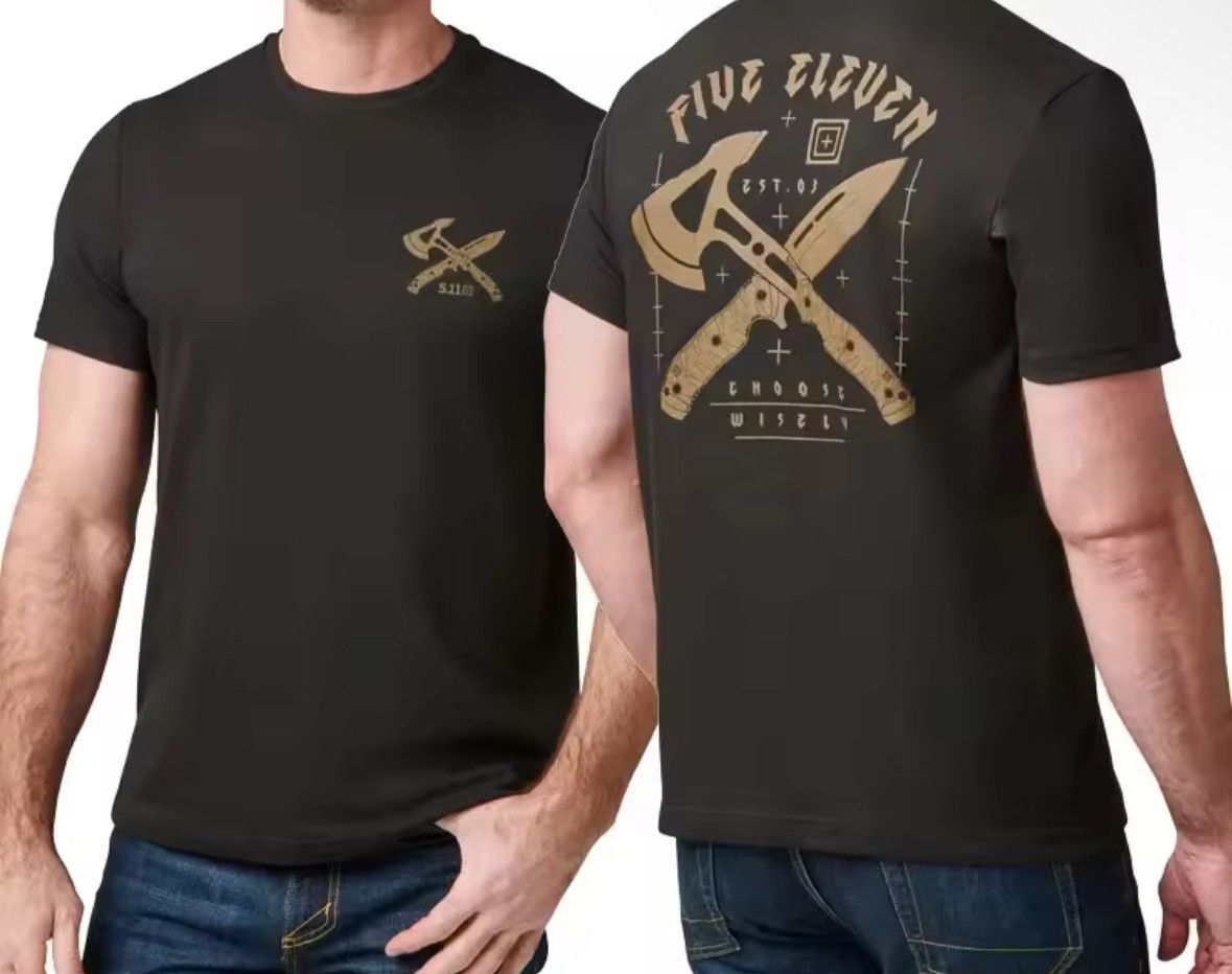 Other High Quality USA Tactical Men Cotton Fitness T-Shirt Size US S / EU 44-46 / 1 - 1 Thumbnail