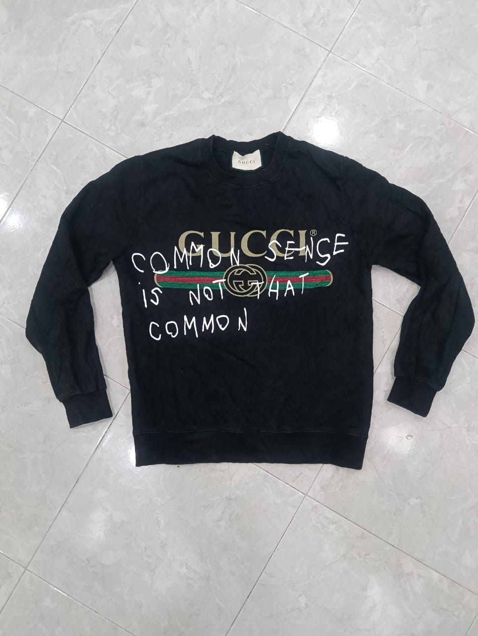 Gucci Gucci Conmon Sense Swaetshirt Size US M / EU 48-50 / 2 - 9 Thumbnail