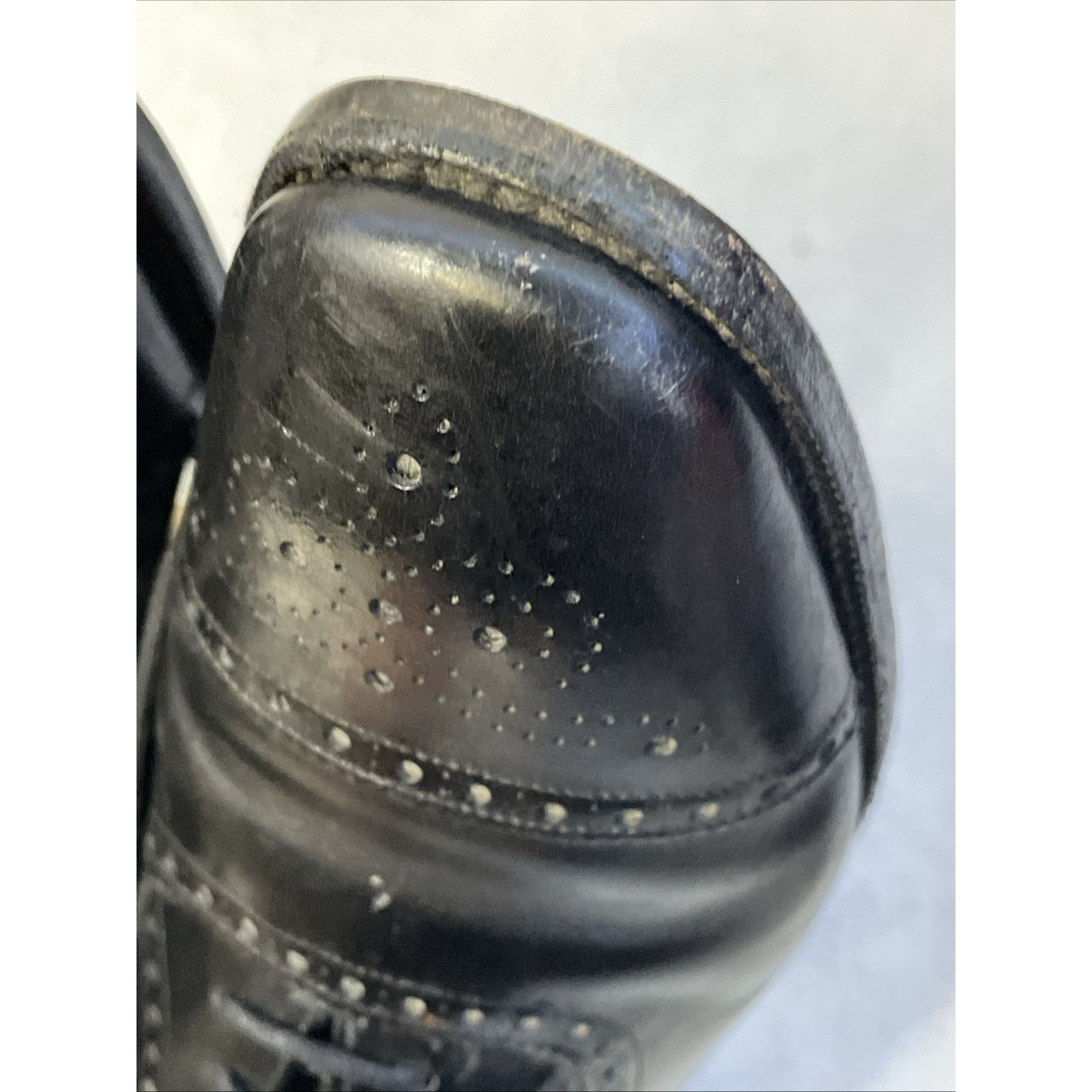 Church's Vtg Church’s Diplomat Black Semi-Brogue Oxford 3-City London Size US 11 / EU 44 - 23 Thumbnail