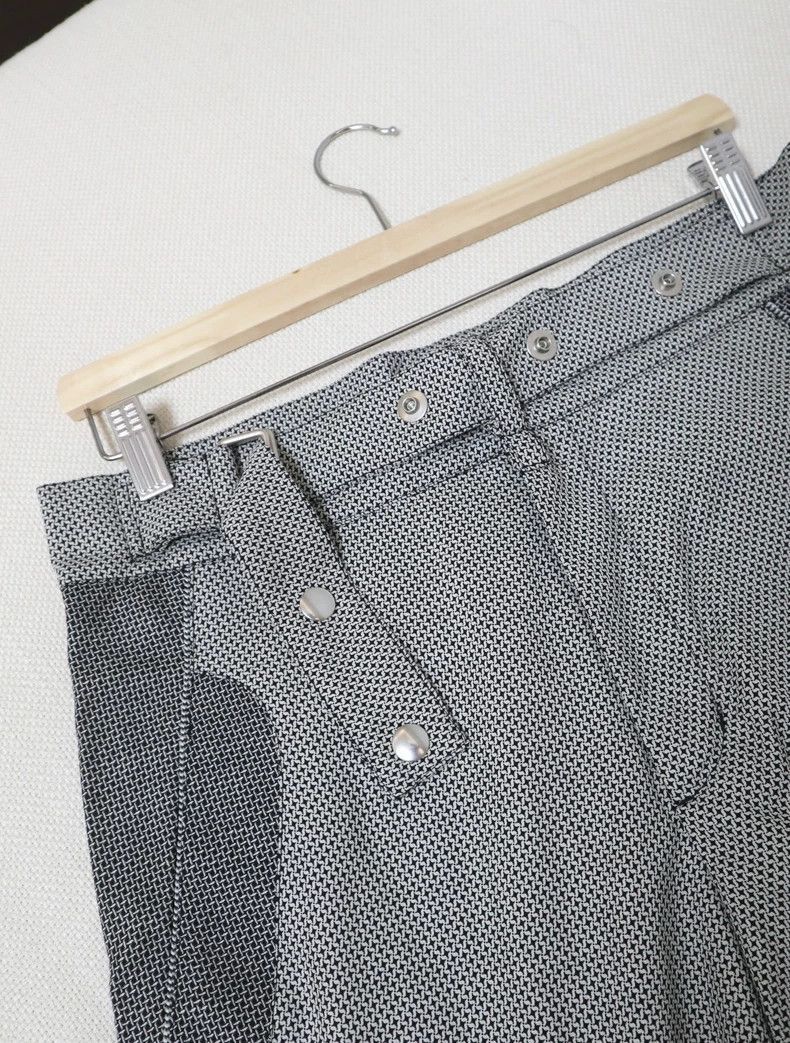 Kiko Kostadinov KIKO KOSTADINOV Midnight Stripe Rex Trousers Size US 27 - 3 Thumbnail