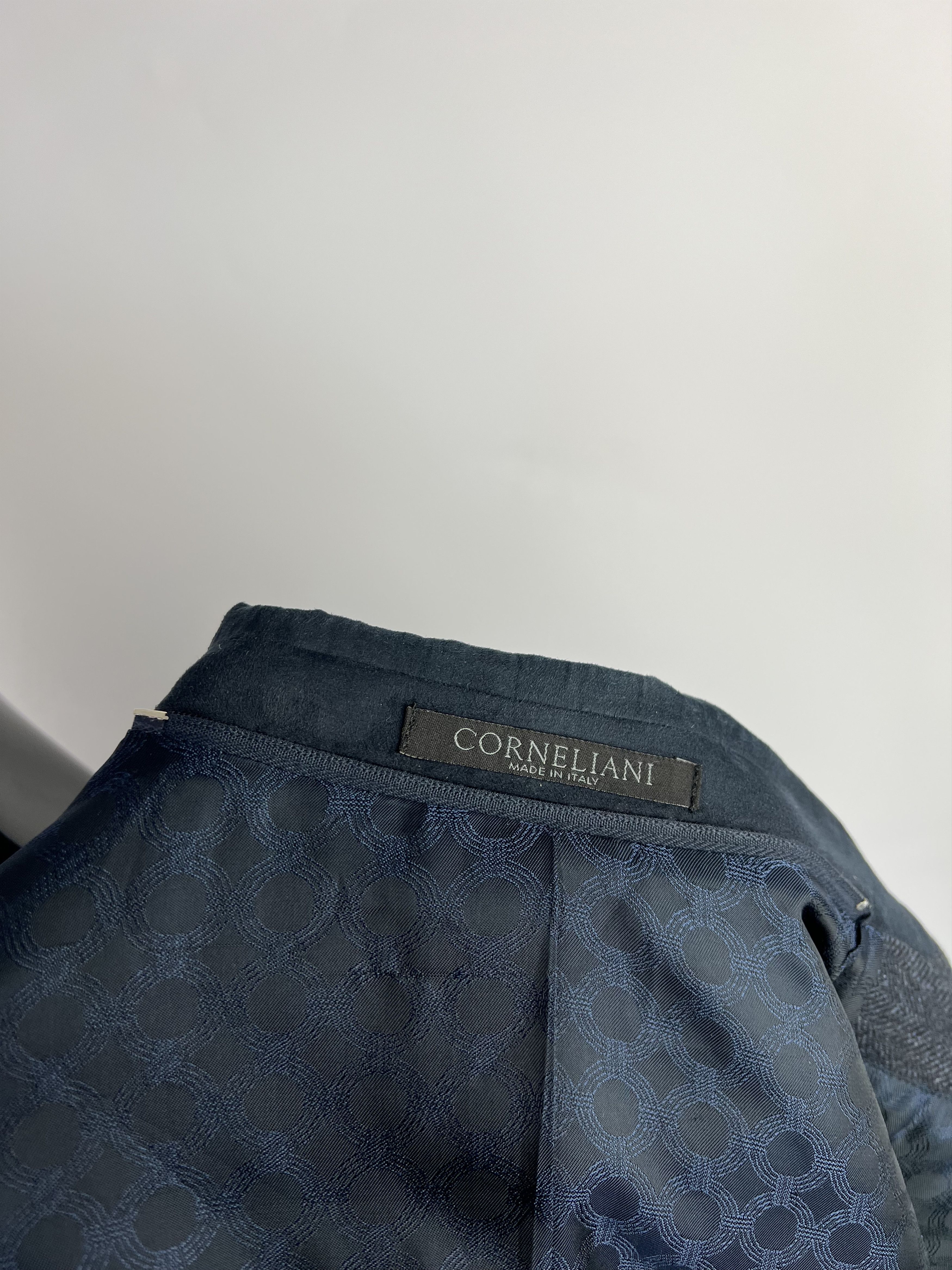 Corneliani Corneliani ID Herringbone Wool Cashmere Blazer 54R Size 54R - 13 Thumbnail