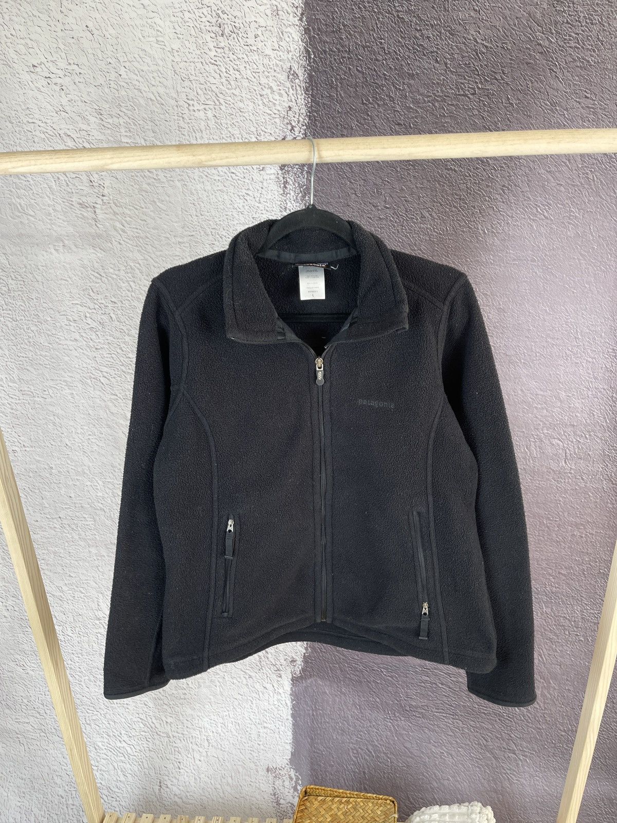Patagonia Patagonia Synchilla vintage black full zip fleece sweater Size L / US 10 / IT 46 - 2 Thumbnail