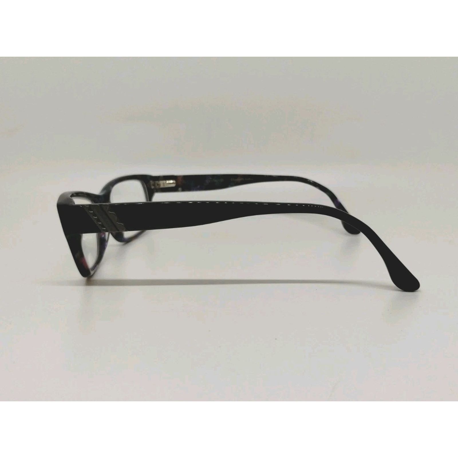 Vintage Elizabeth Arden EA 1098-2 Women Eyeglass Frames Black Multic Size ONE SIZE - 4 Thumbnail