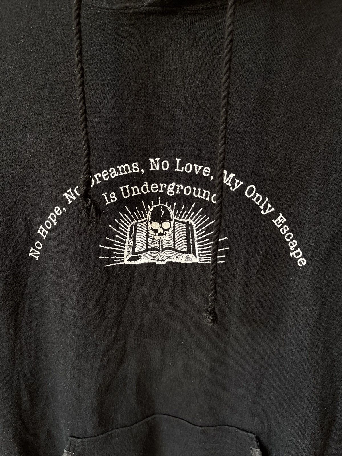 If Six Was Nine × Japanese Brand × Le Grande Bleu (L.G.B.) Bias ‘ NoHopeNoDreamsNoLove’ Hoodie Size US M / EU 48-50 / 2 - 7 Thumbnail