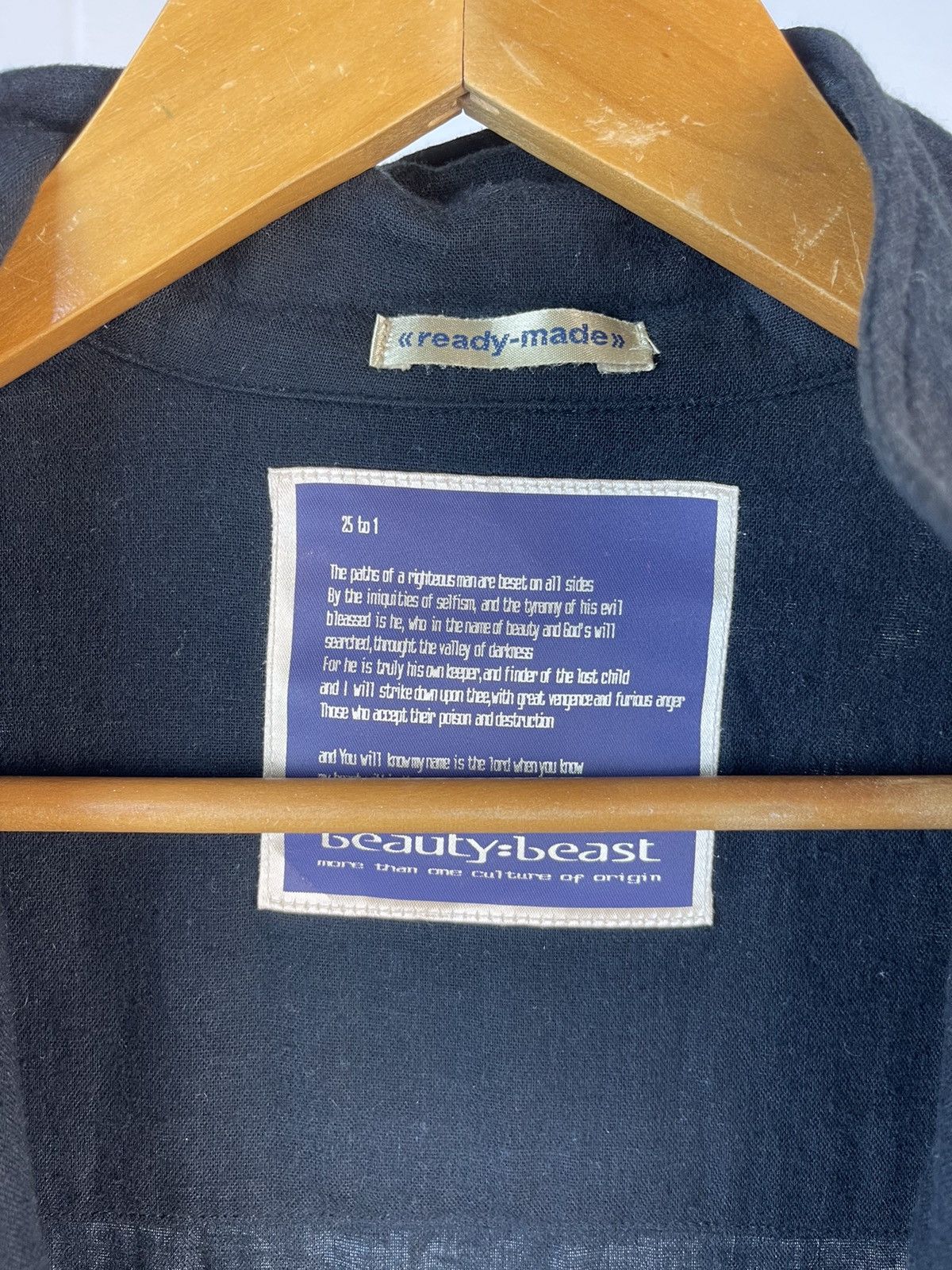 20471120 × Beauty Beast 1998 Beauty Beast X Ready Made 4 Pocket Poem Button Up Size US M / EU 48-50 / 2 - 13 Thumbnail