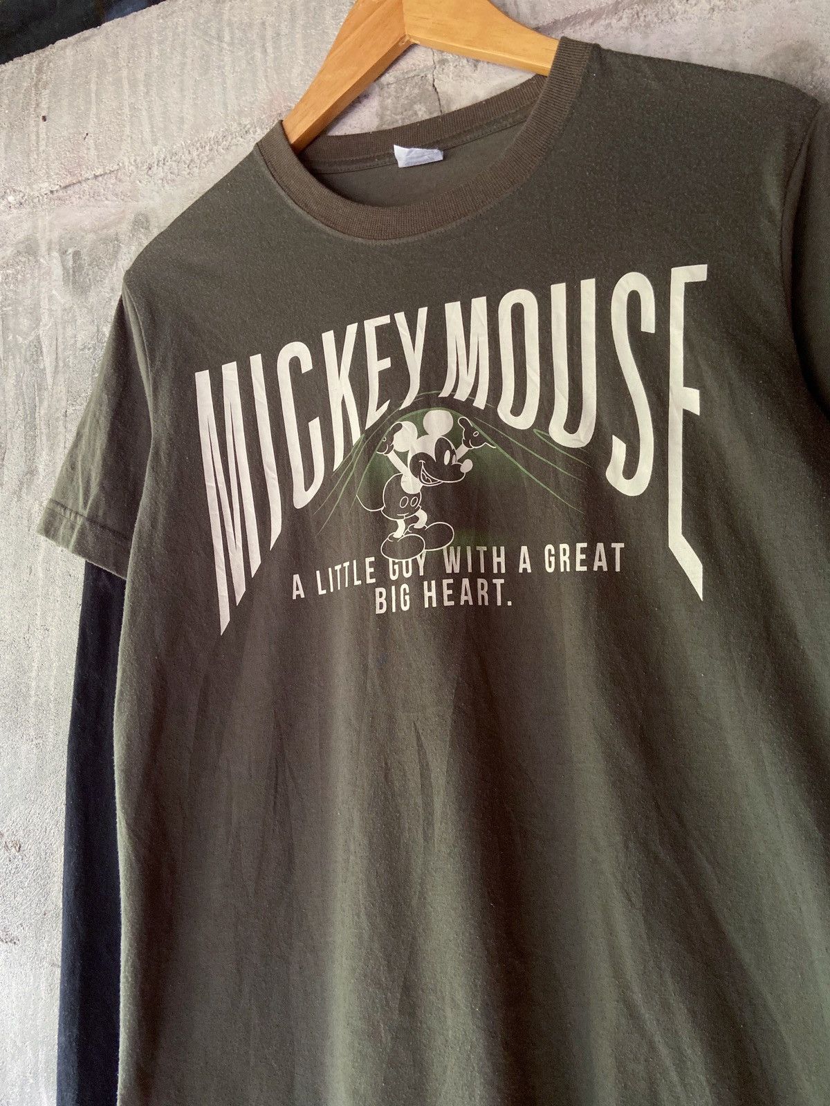 Japanese Brand DOUBLE LAYER MICKEY MOUSE LONG SLEEVE Size US M / EU 48-50 / 2 - 2 Thumbnail