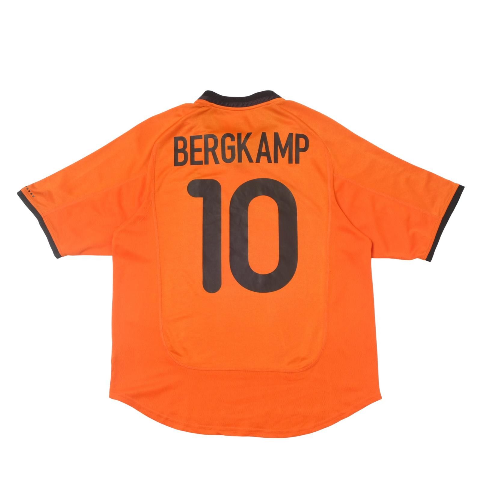 Nike 2000/02 Netherlands Home Shirt Bergkamp (M/L) Size US M / EU 48-50 / 2 - 1 Thumbnail