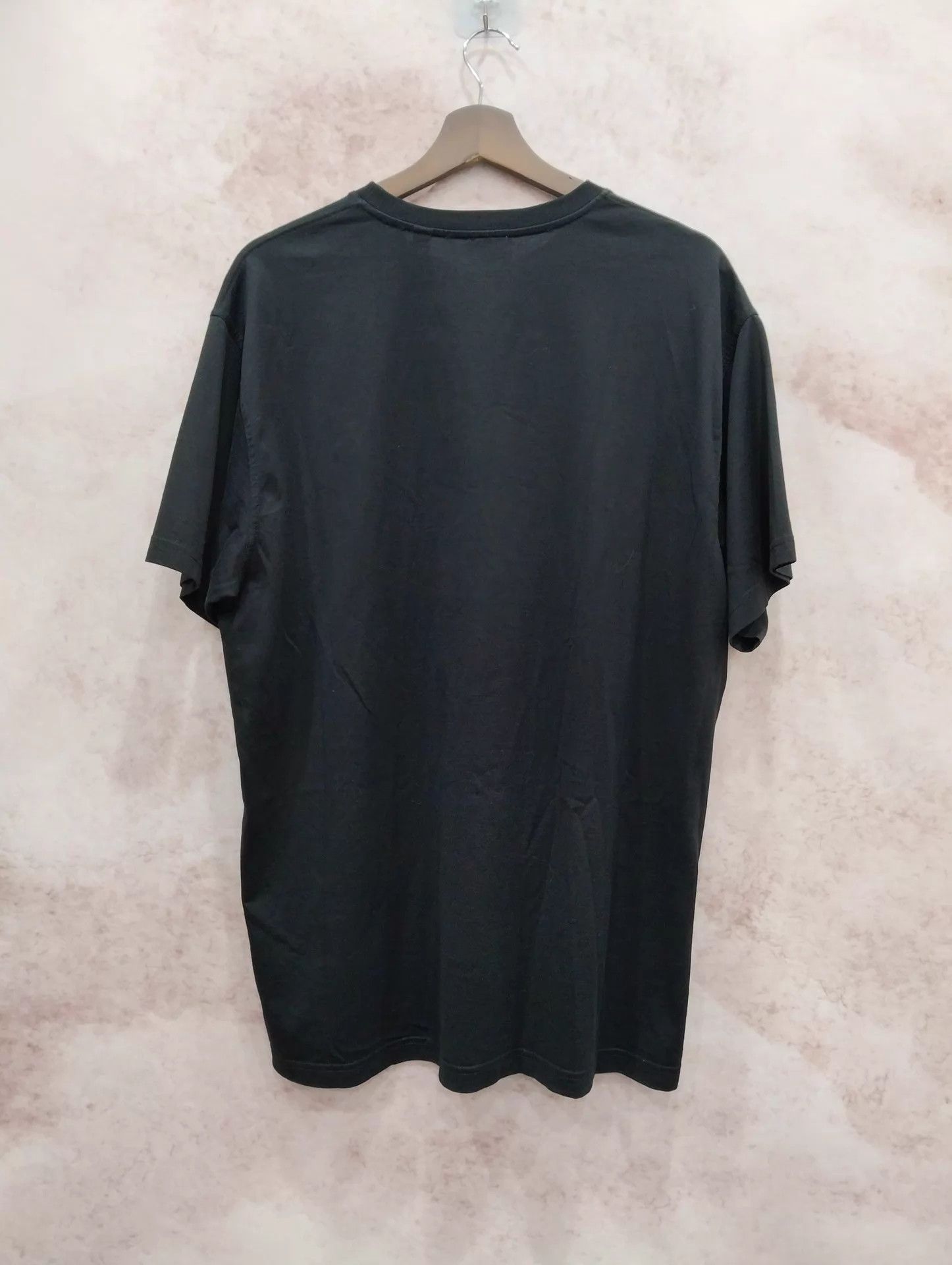 Burberry Burberry Logo Black Short Sleeve T-Shirt M Size US M / EU 48-50 / 2 - 2 Thumbnail