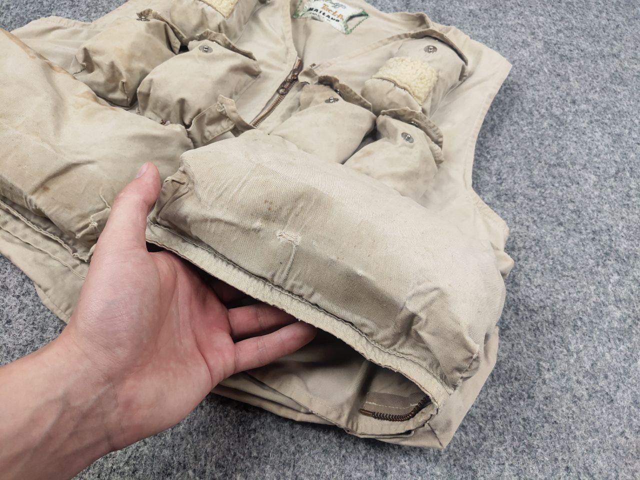 Vintage Rare Vintage 40~50's Masland Tac-L-Pac Fly Hunting Fish Vest Size US M / EU 48-50 / 2 - 14 Thumbnail