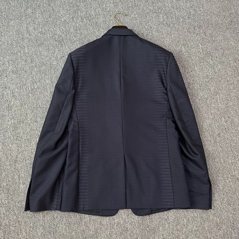 Dior Dior 15ss striped stitching wool cover jacket 2501-Nextarro Size US S / EU 44-46 / 1 - 4 Thumbnail