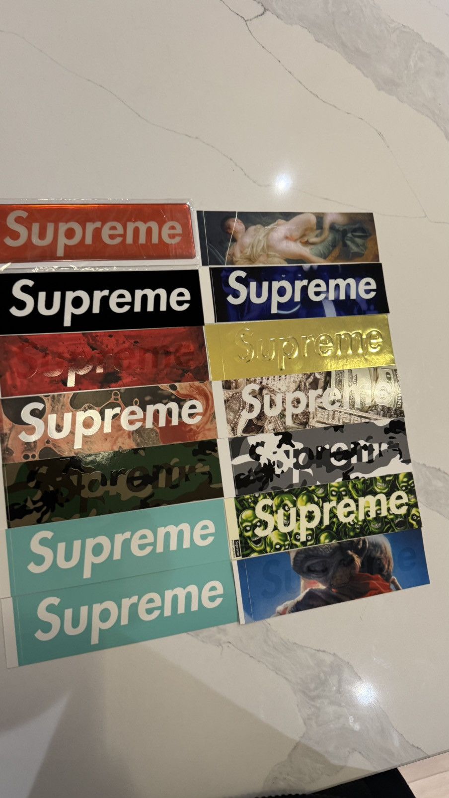 Supreme Supreme Box Logo Sticker Lot collection Size ONE SIZE - 6 Thumbnail