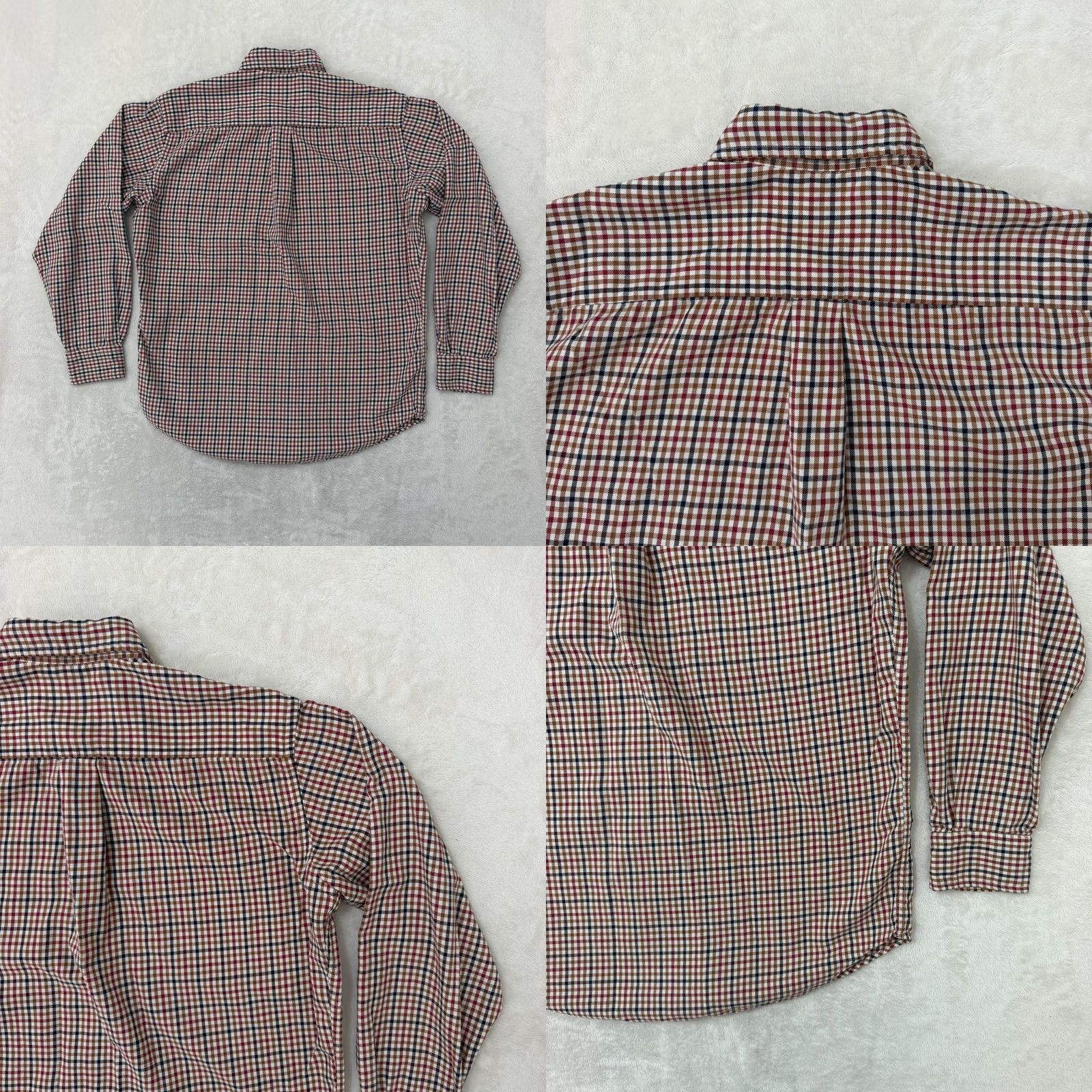 Vintage VINTAGE LL Bean Shirt Mens M Red Check Cotton Button Up Made In USA Size US M / EU 48-50 / 2 - 8 Thumbnail