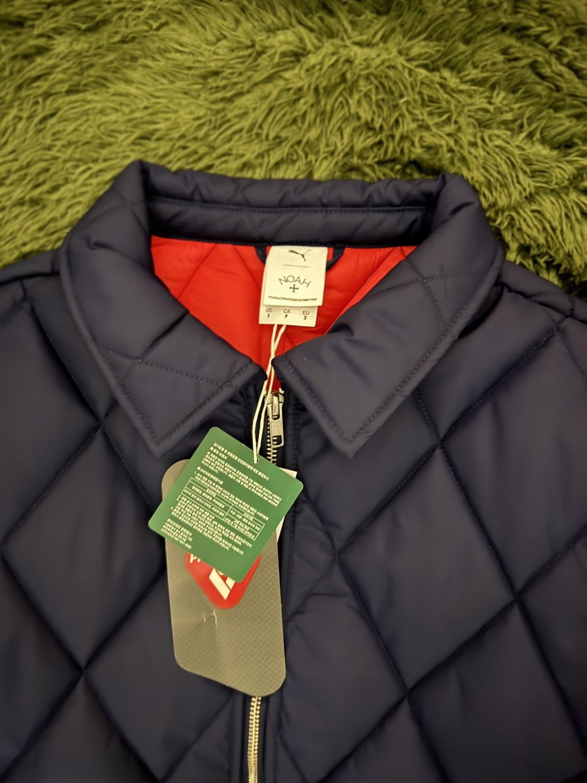 Noah × Puma [S] NOAH x PUMA Primaloft Quilted Jacket Navy Size US S / EU 44-46 / 1 - 3 Thumbnail
