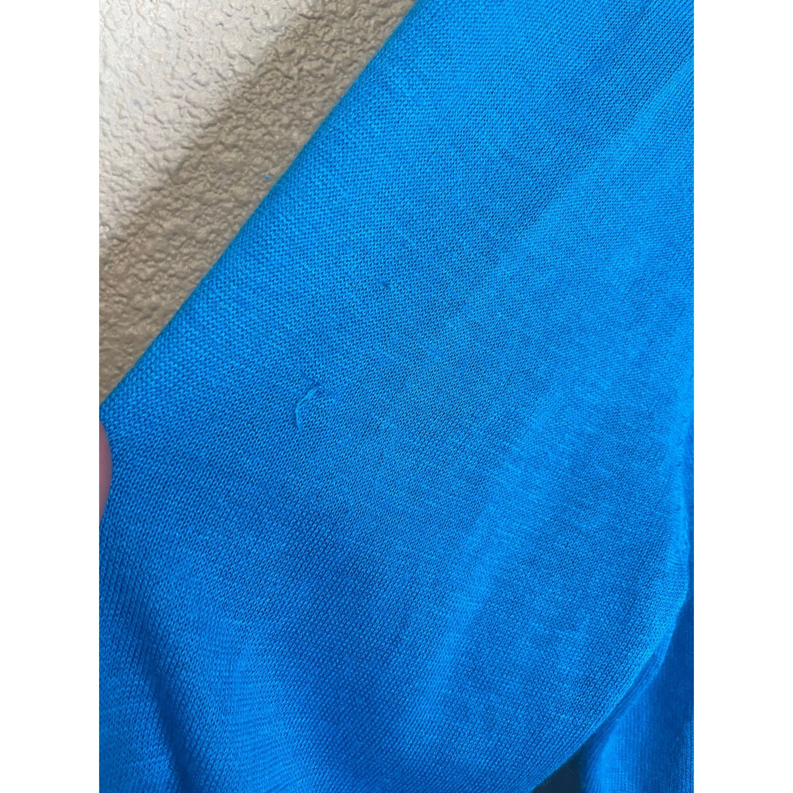 Chicos Chico's Blue Open Front Light Weight Cardigan 3 (XL) Size XL / US 12-14 / IT 48-50 - 5 Thumbnail